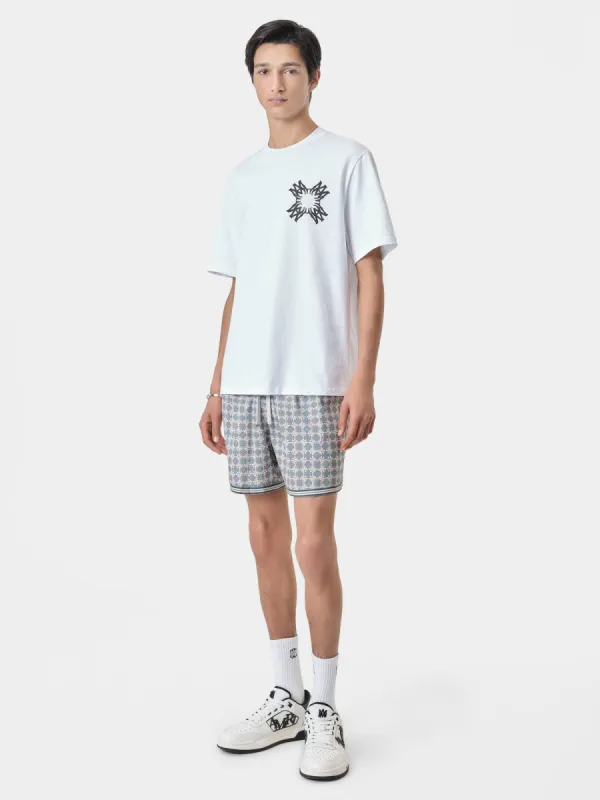 MA QUAD SWIM TRUNK - Dusty Blue sold by AMIRI