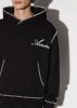 AMIRI STITCH LOGO HOODIE - BLACK sold by AMIRI