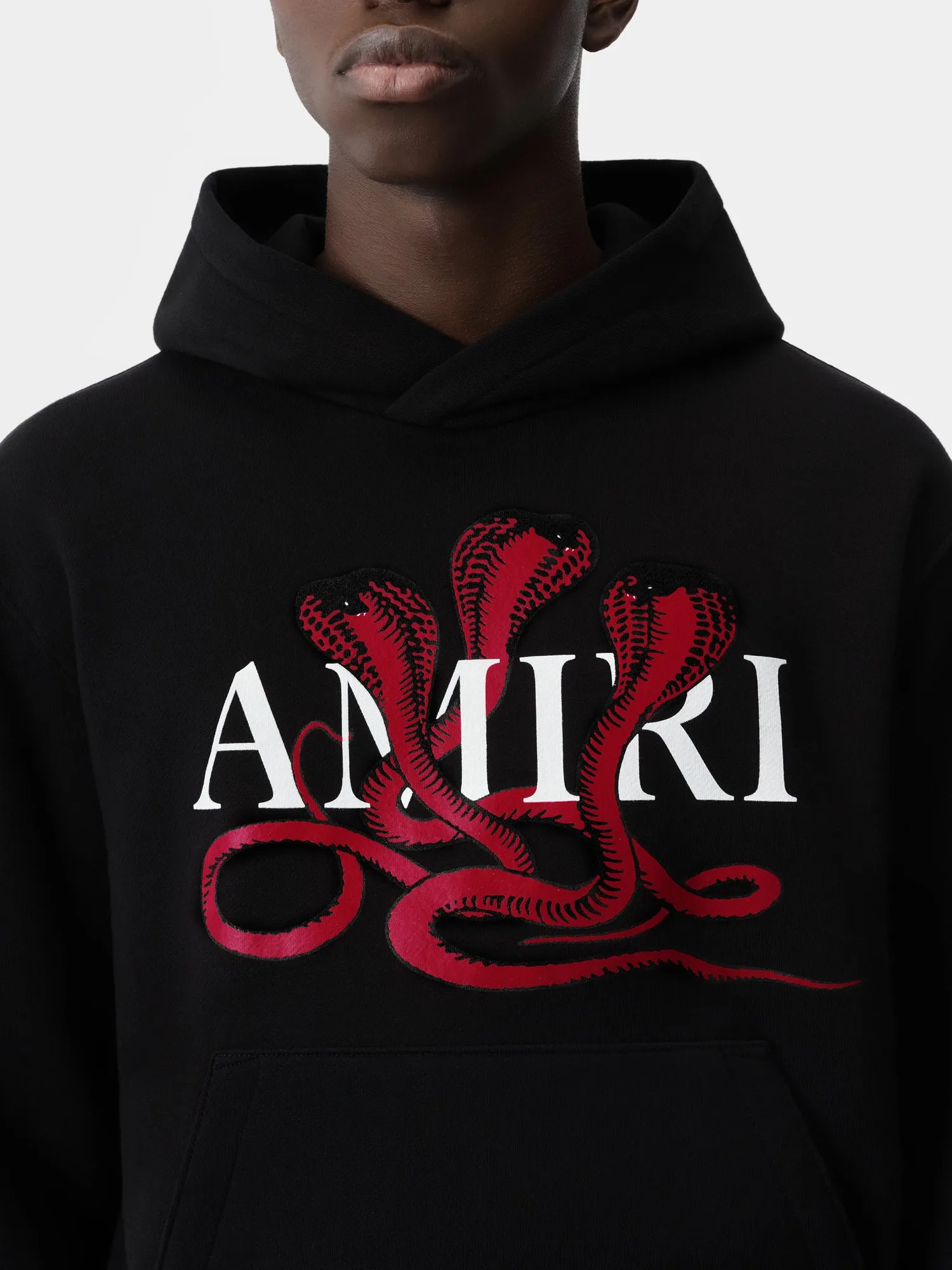 POISON HOODIE - Black Red sold by AMIRI product image thumbnail 4