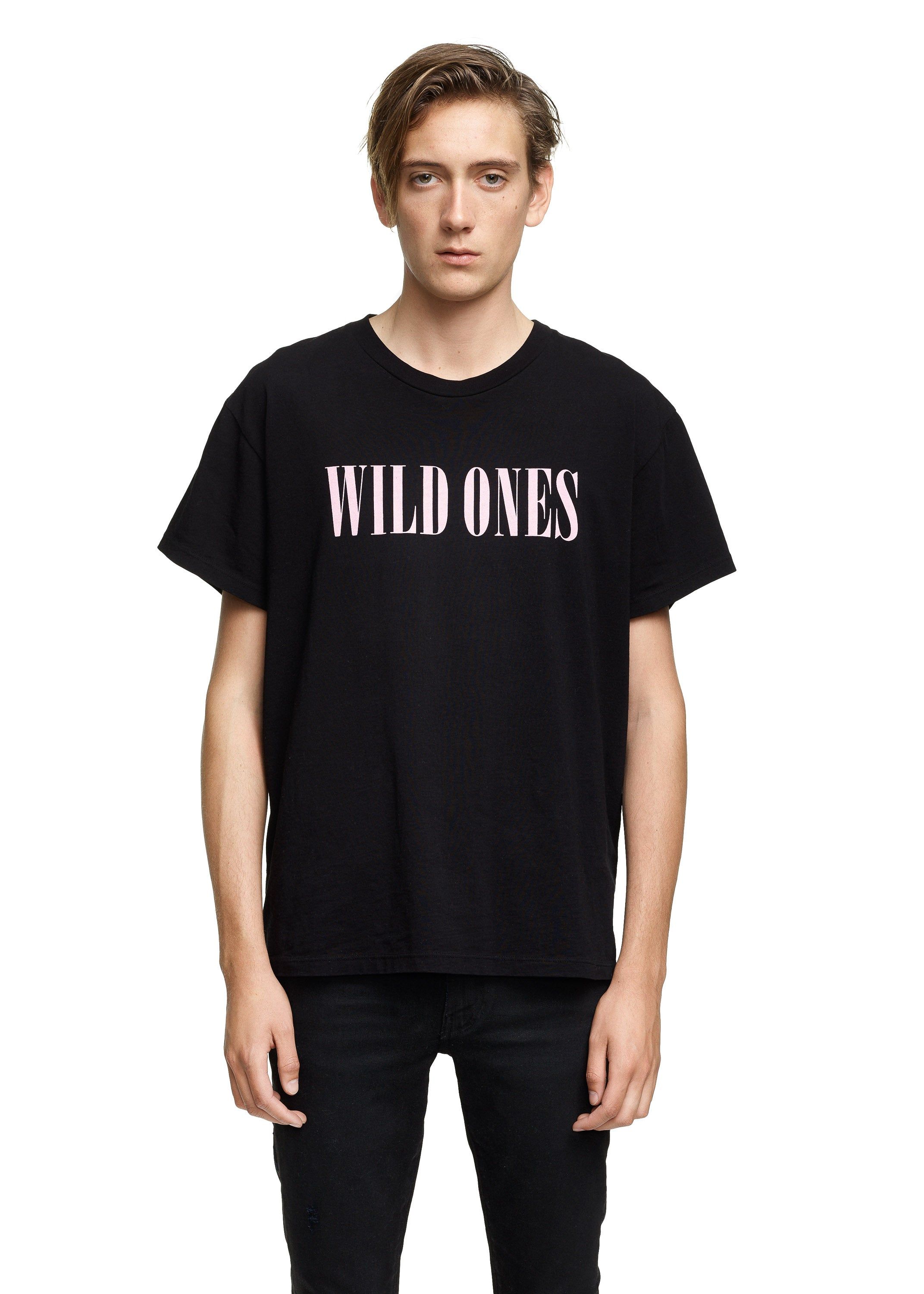Wild Ones Tee Black/Pink sold by AMIRI product image thumbnail 2