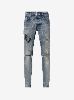 OLD ENGLISH AMIRI JEAN - CLAY INDIGO sold by AMIRI