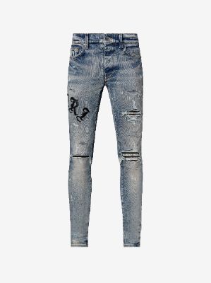 OLD ENGLISH AMIRI JEAN - CLAY INDIGO made by AMIRI
