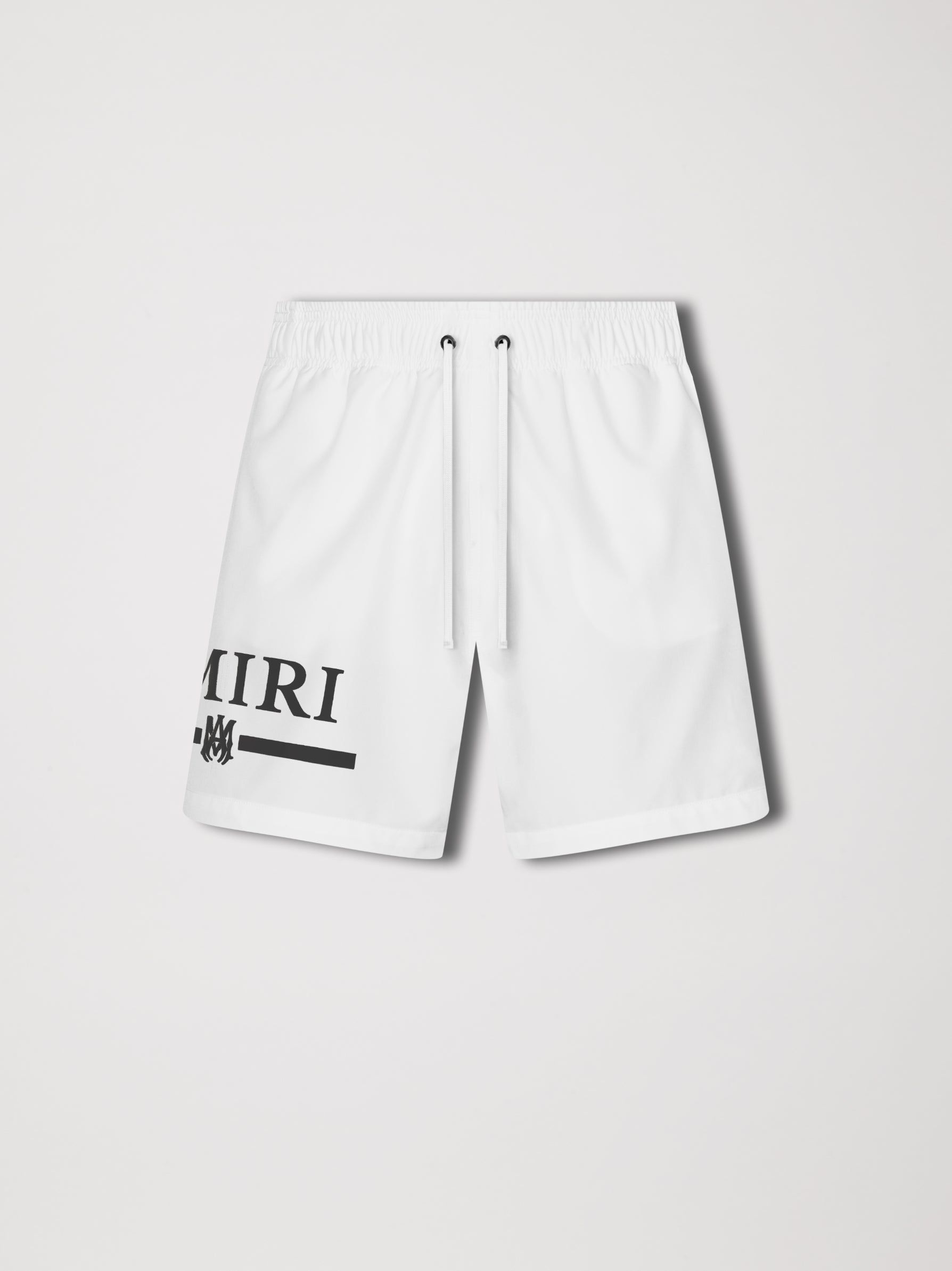 MA BAR LOGO SWIM TRUNK - WHITE sold by AMIRI
