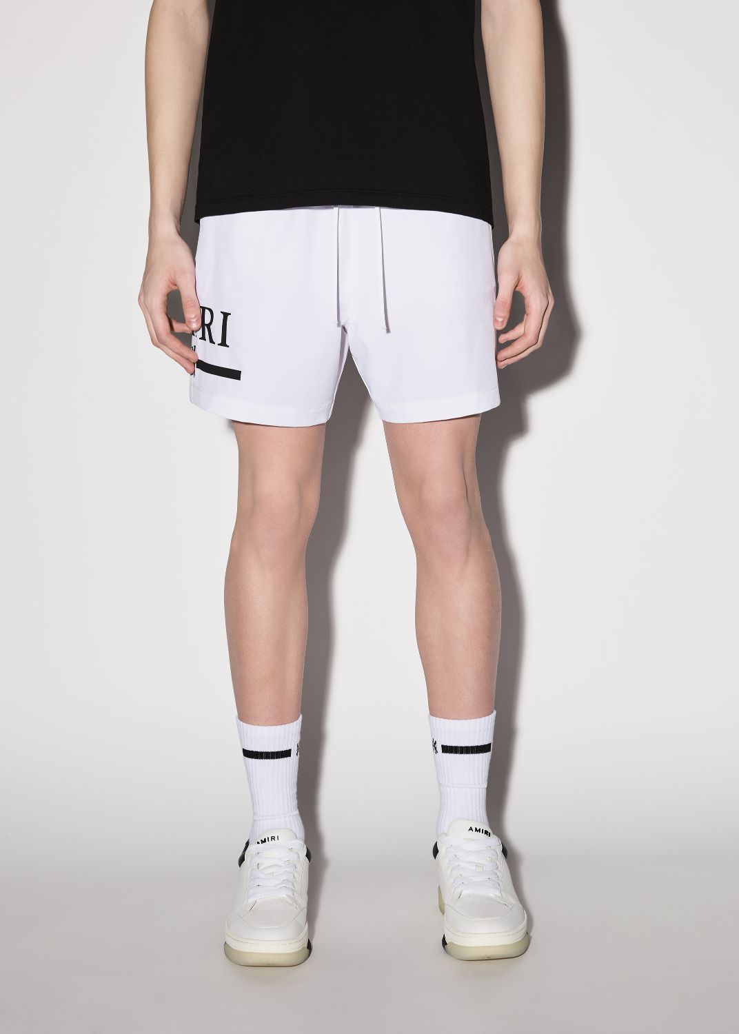 MA BAR LOGO SWIM TRUNK - WHITE sold by AMIRI product image thumbnail 2