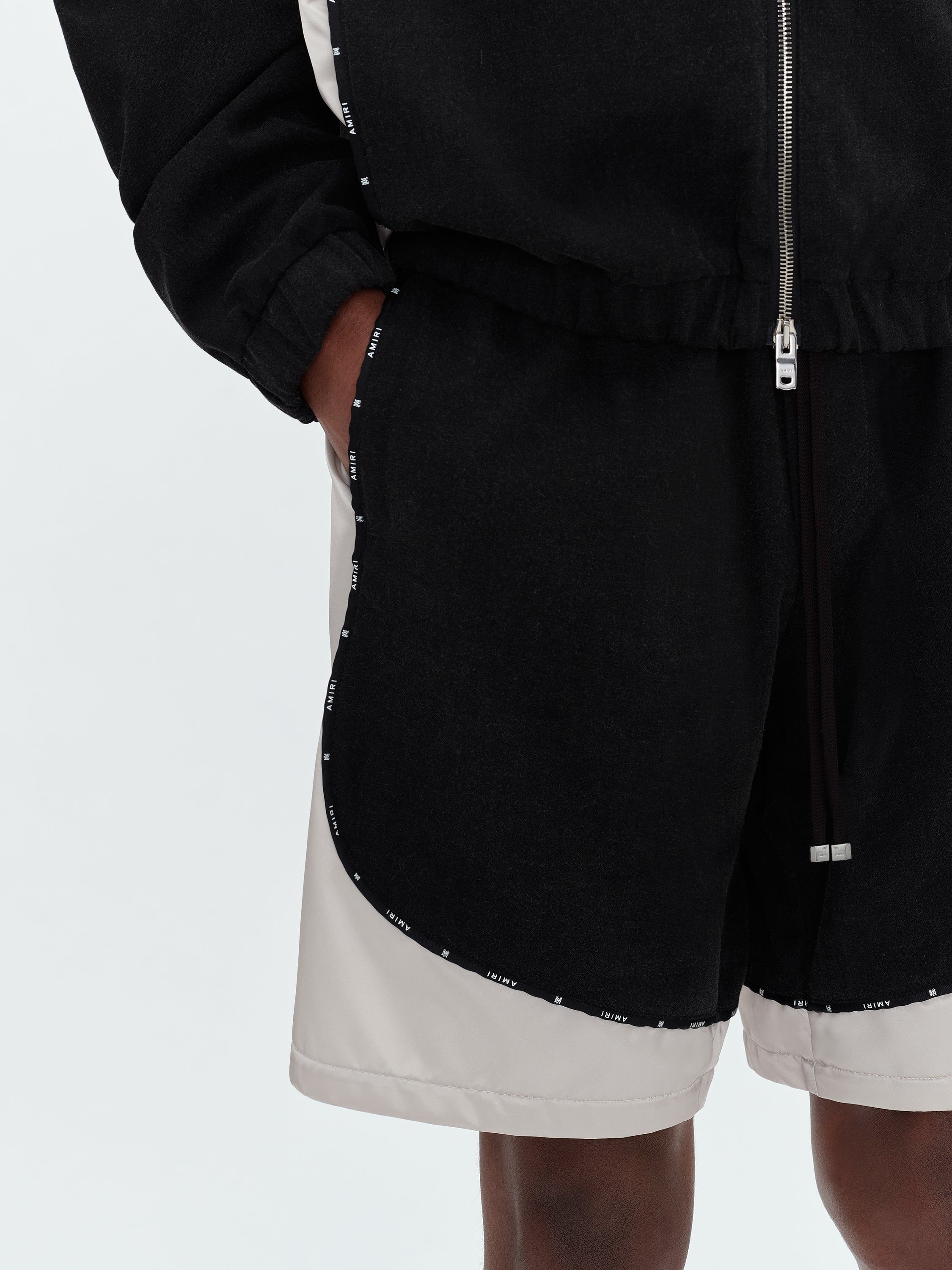 SATIN/DENIM BLOCK SHORT - BLACK sold by AMIRI product image thumbnail 5