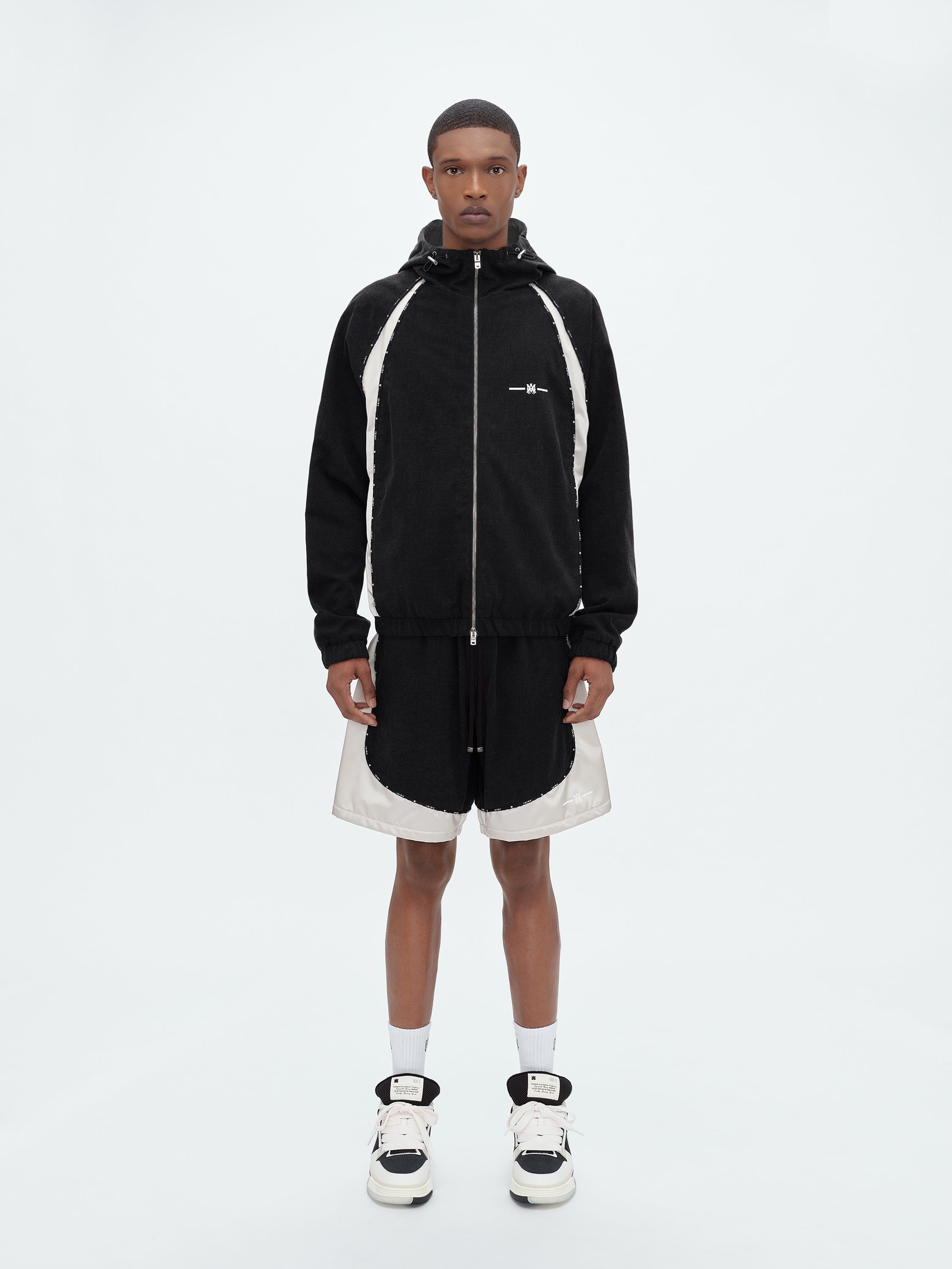 SATIN/DENIM BLOCK SHORT - BLACK sold by AMIRI product image thumbnail 2