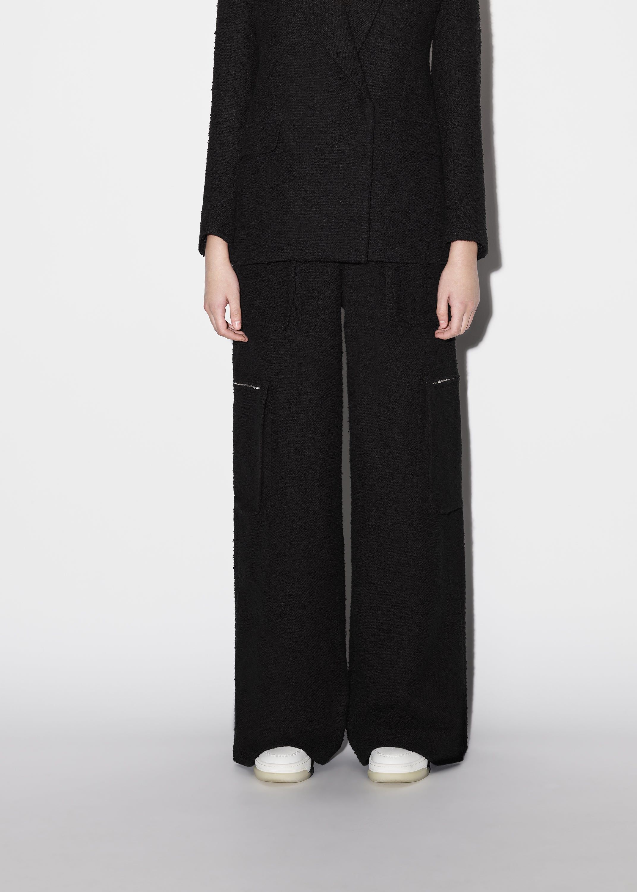 WOMEN - WIDE LEG CARGO - BLACK sold by AMIRI product image thumbnail 3
