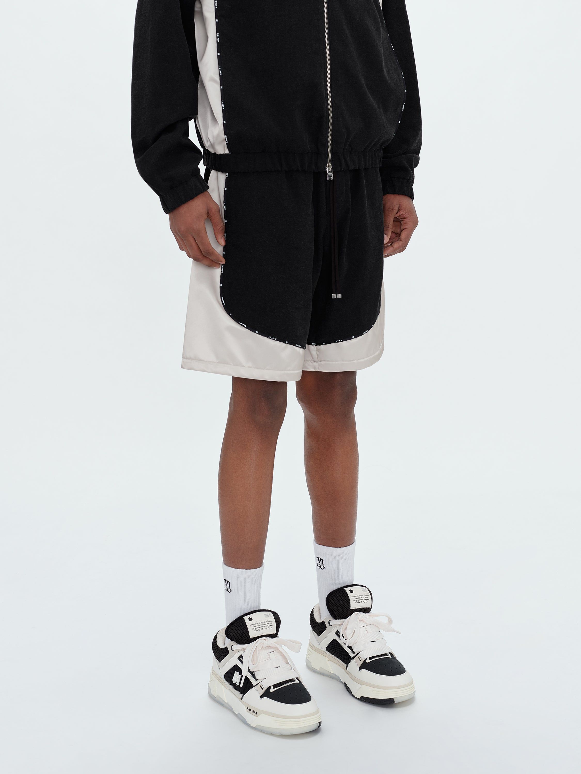 SATIN/DENIM BLOCK SHORT - BLACK sold by AMIRI product image thumbnail 3
