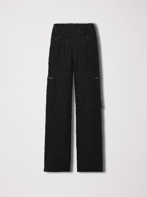 WOMEN - WIDE LEG CARGO - BLACK sold by AMIRI