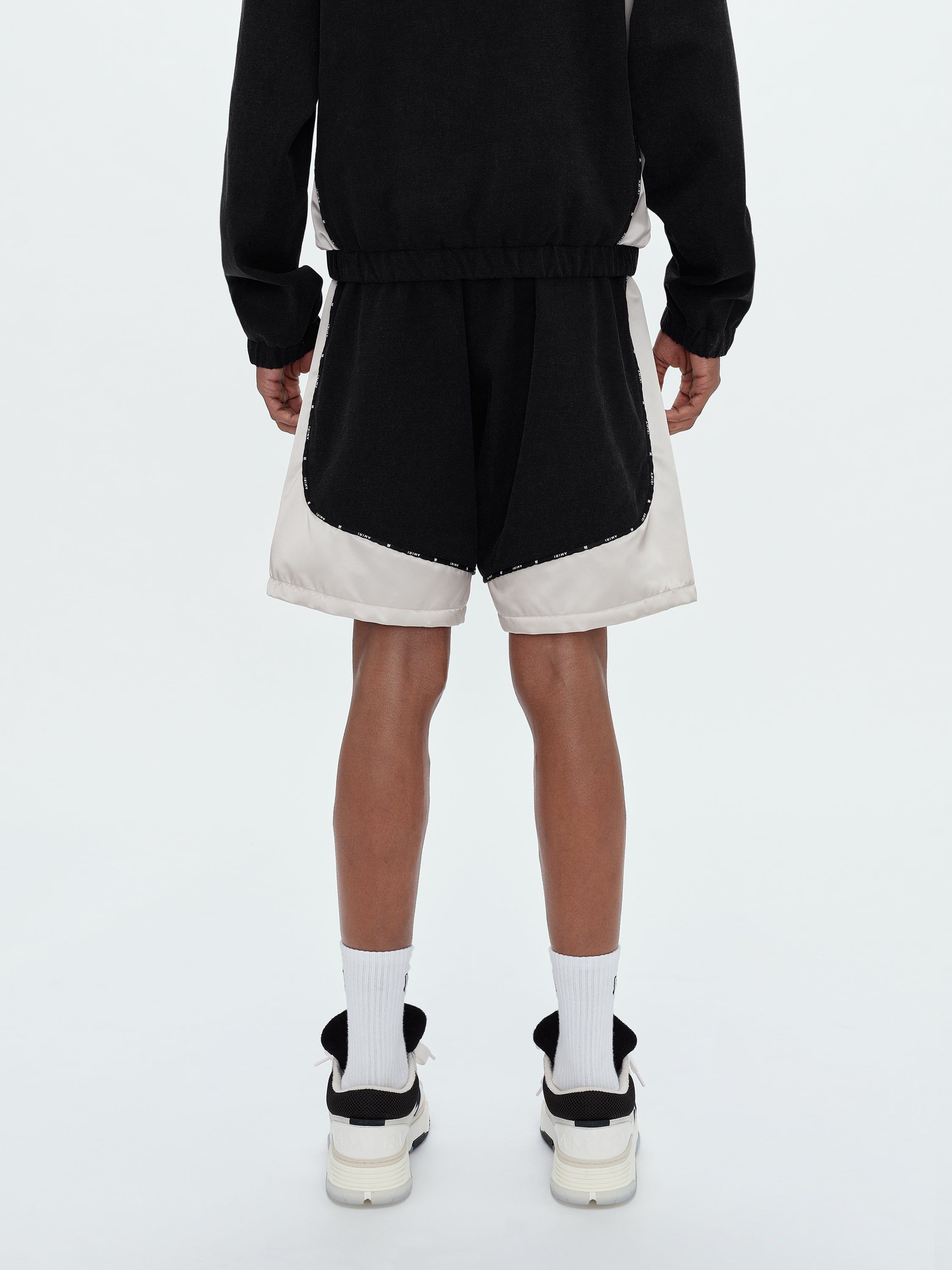 SATIN/DENIM BLOCK SHORT - BLACK sold by AMIRI product image thumbnail 4