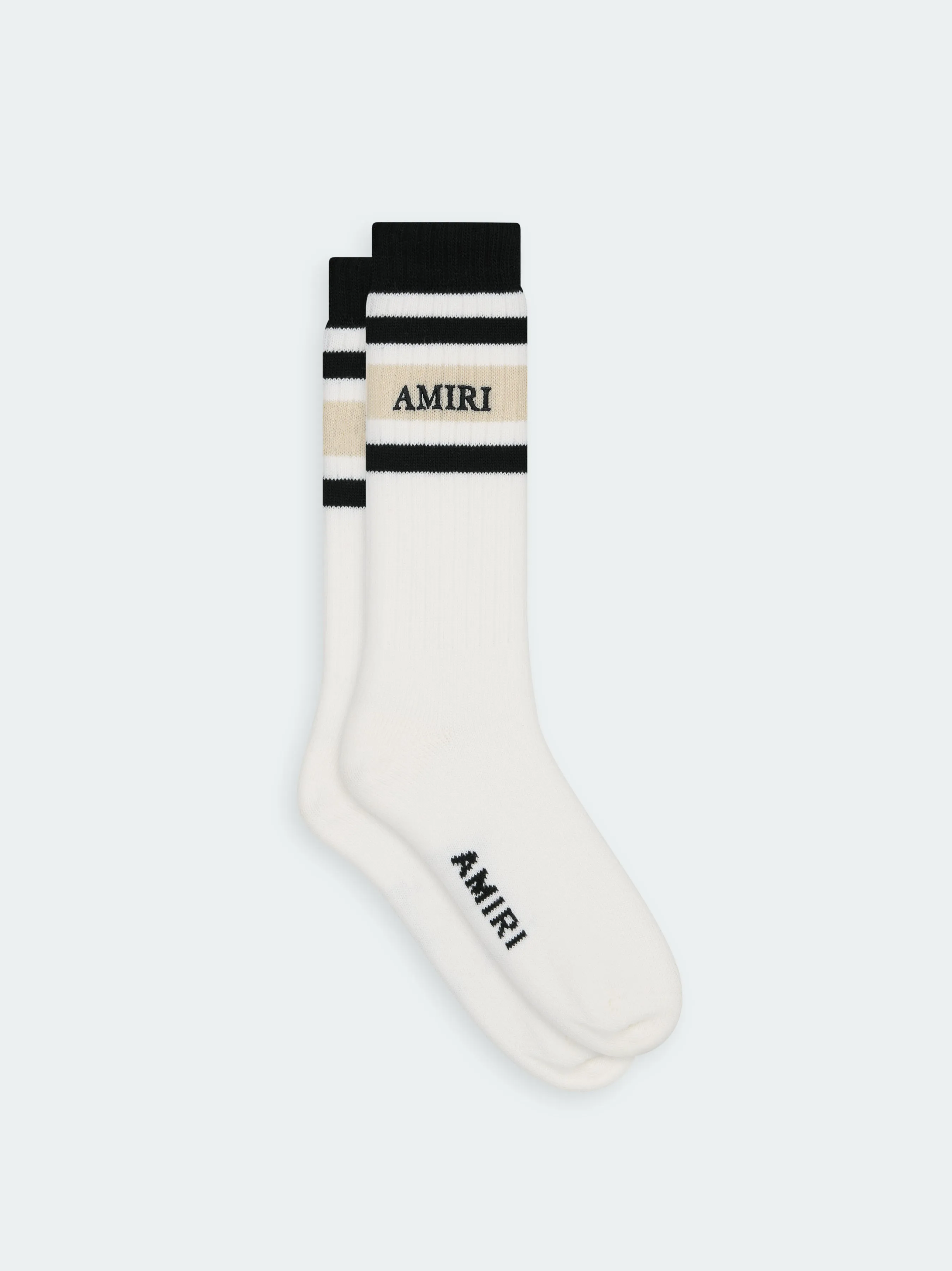 AMIRI STACK STRIPE CHUNKY SOCK - Birch sold by AMIRI product image thumbnail 2