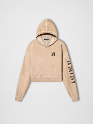WOMEN - ARMY STENCIL HOODIE - Alabaster made by AMIRI