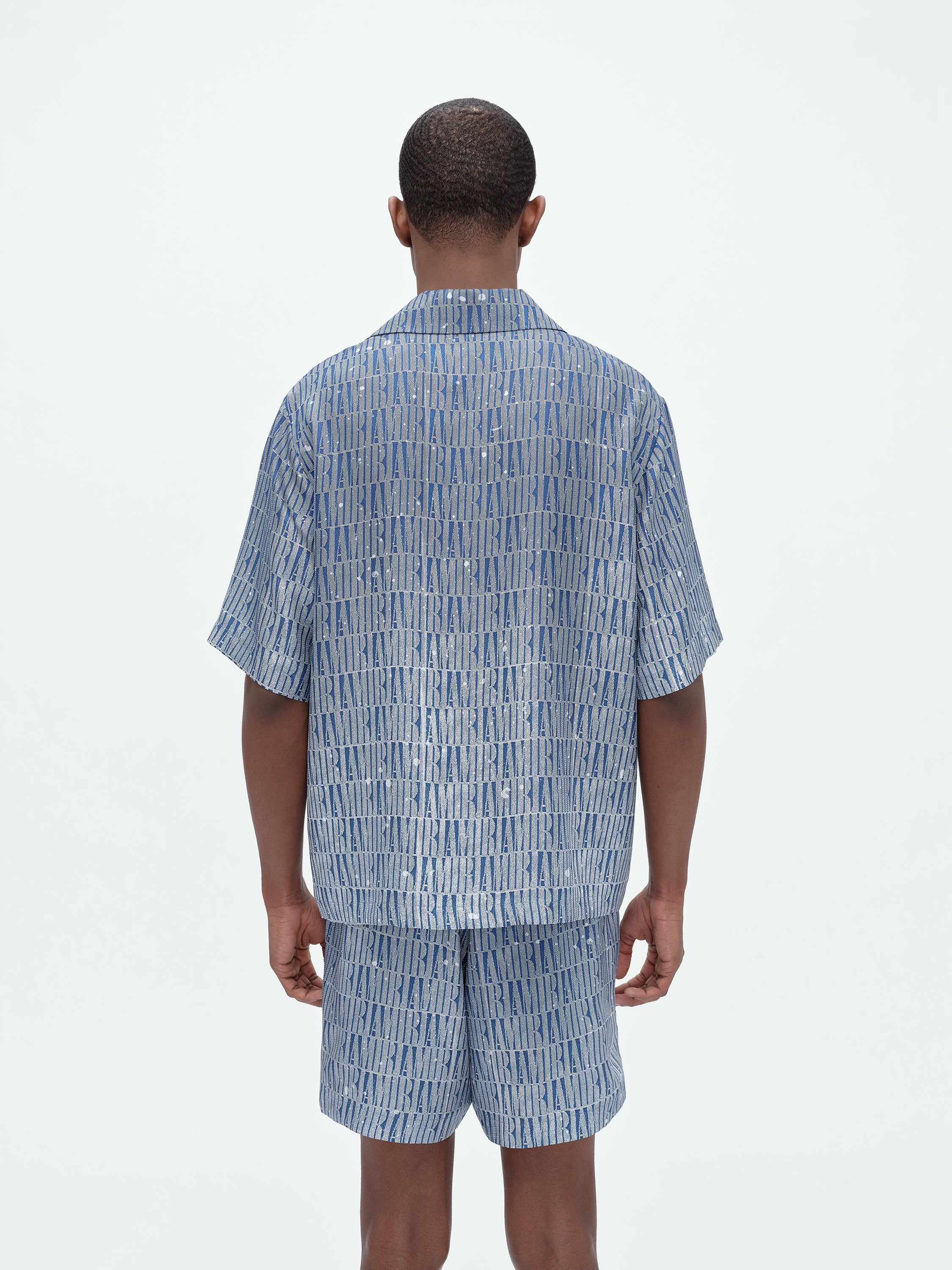 AMIRI GRADIENT BOWLING SHIRT - BLUE sold by AMIRI product image thumbnail 3