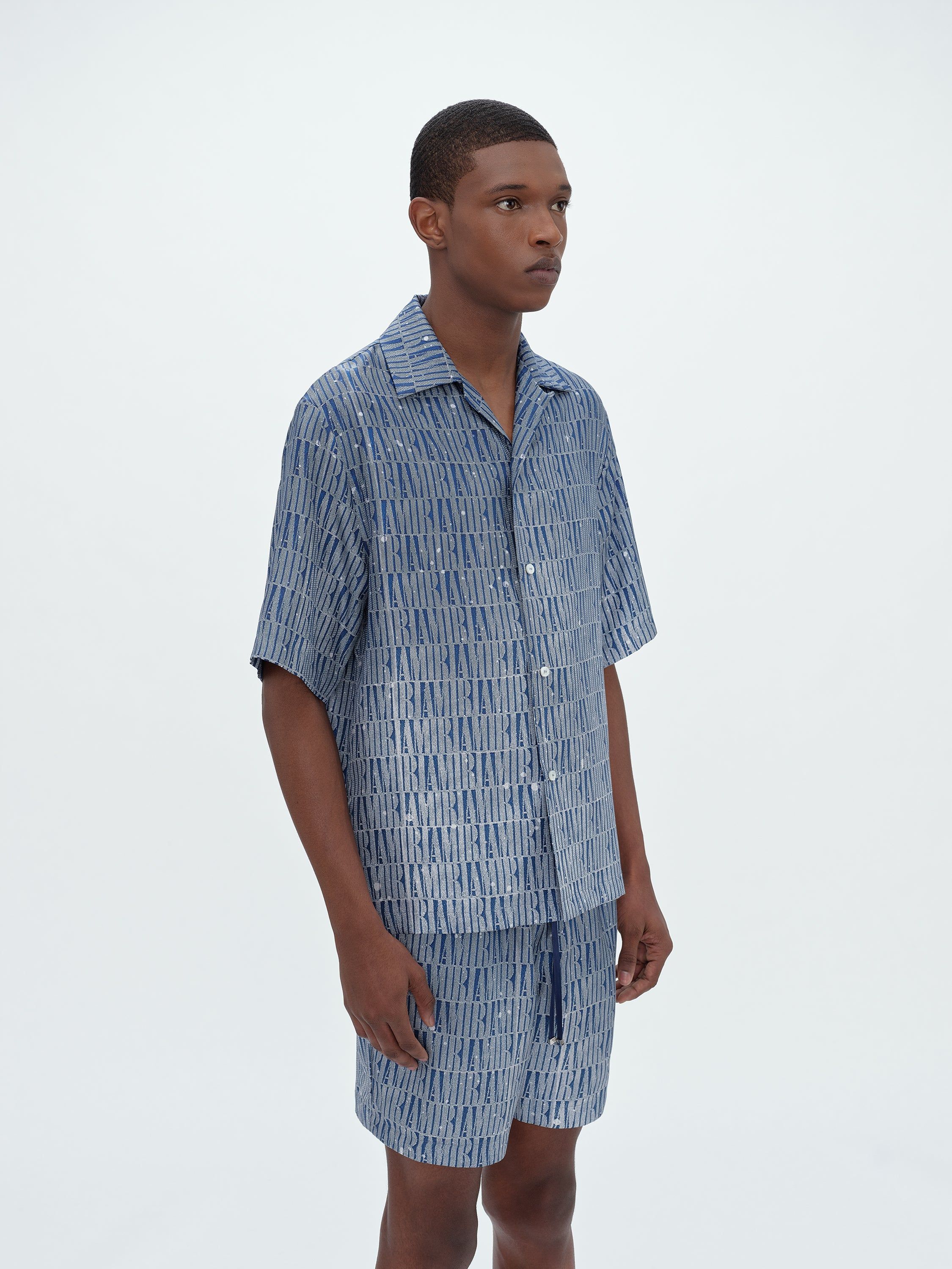 AMIRI GRADIENT BOWLING SHIRT - BLUE sold by AMIRI product image thumbnail 2