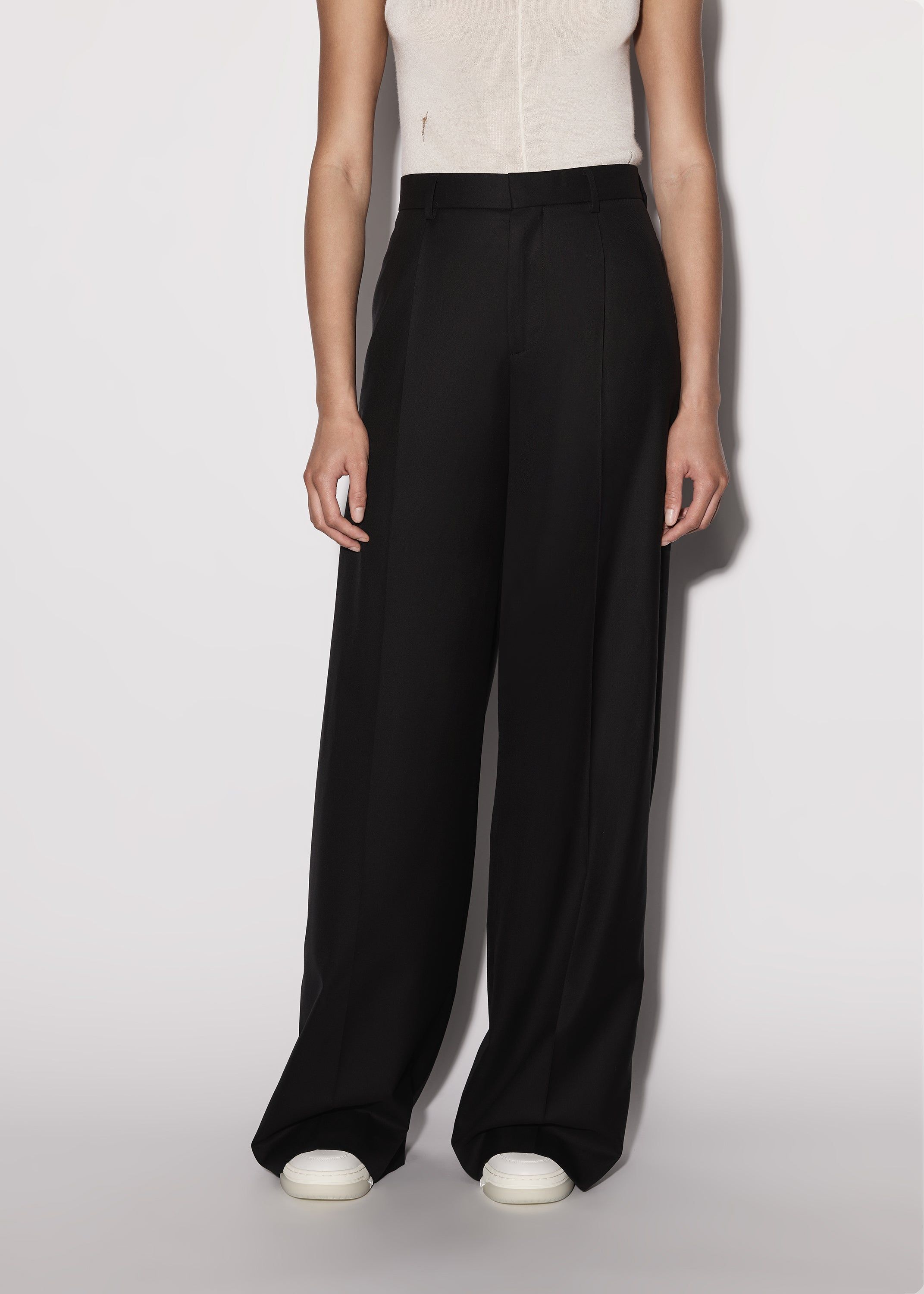 WOMEN - WIDE LEG TROUSER - BLACK sold by AMIRI product image thumbnail 3