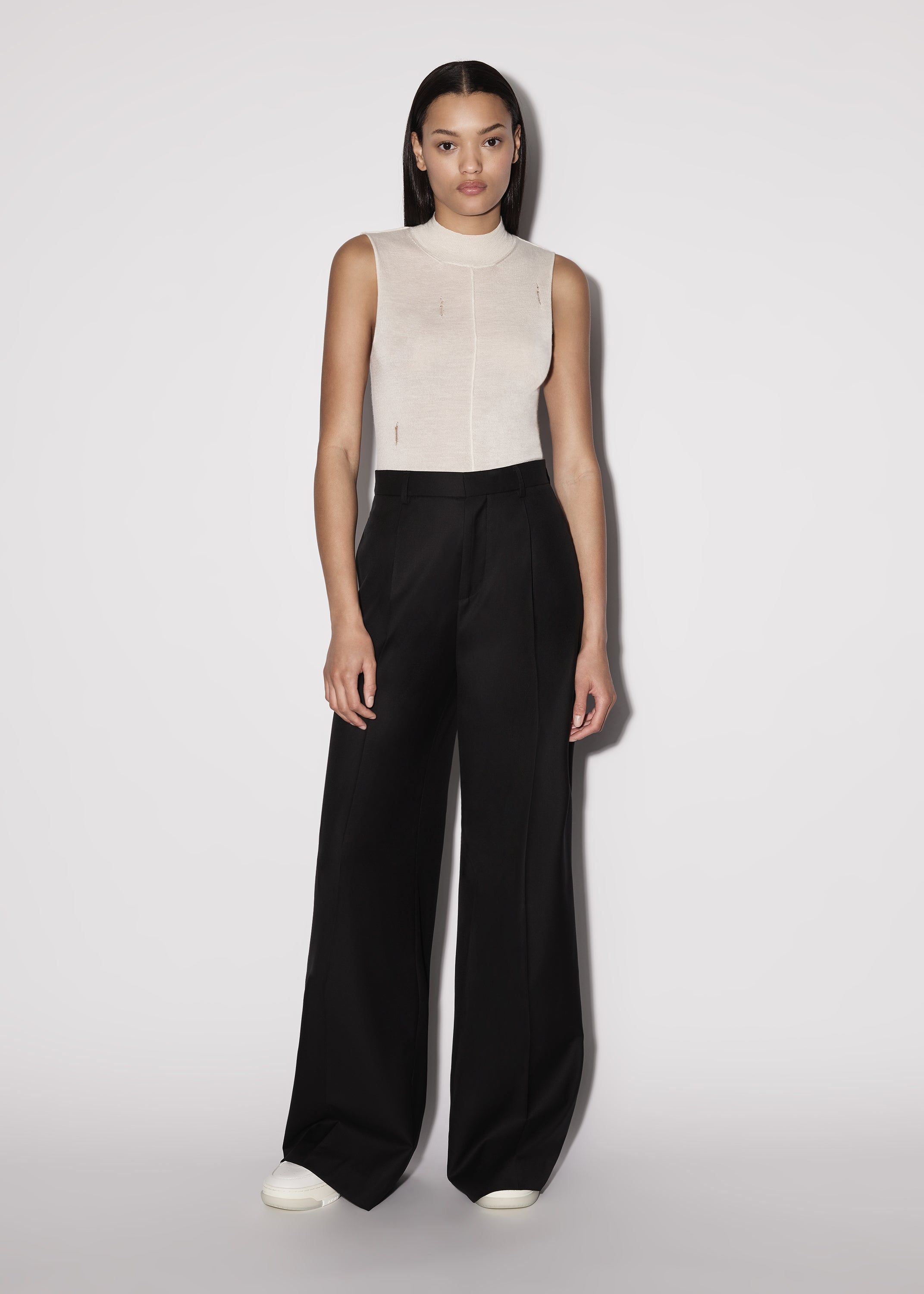 WOMEN - WIDE LEG TROUSER - BLACK sold by AMIRI product image thumbnail 2