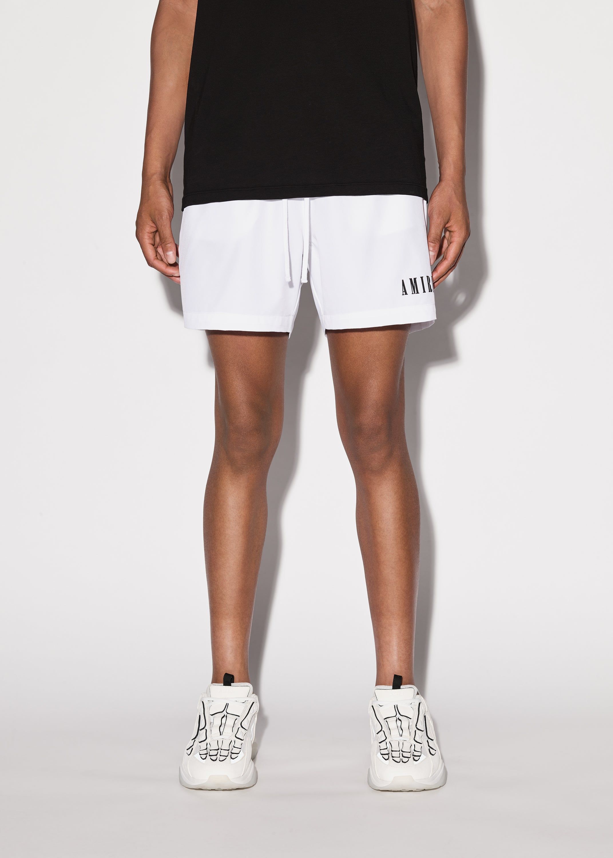 CORE LOGO SWIM TRUNKS - WHITE sold by AMIRI product image thumbnail 2