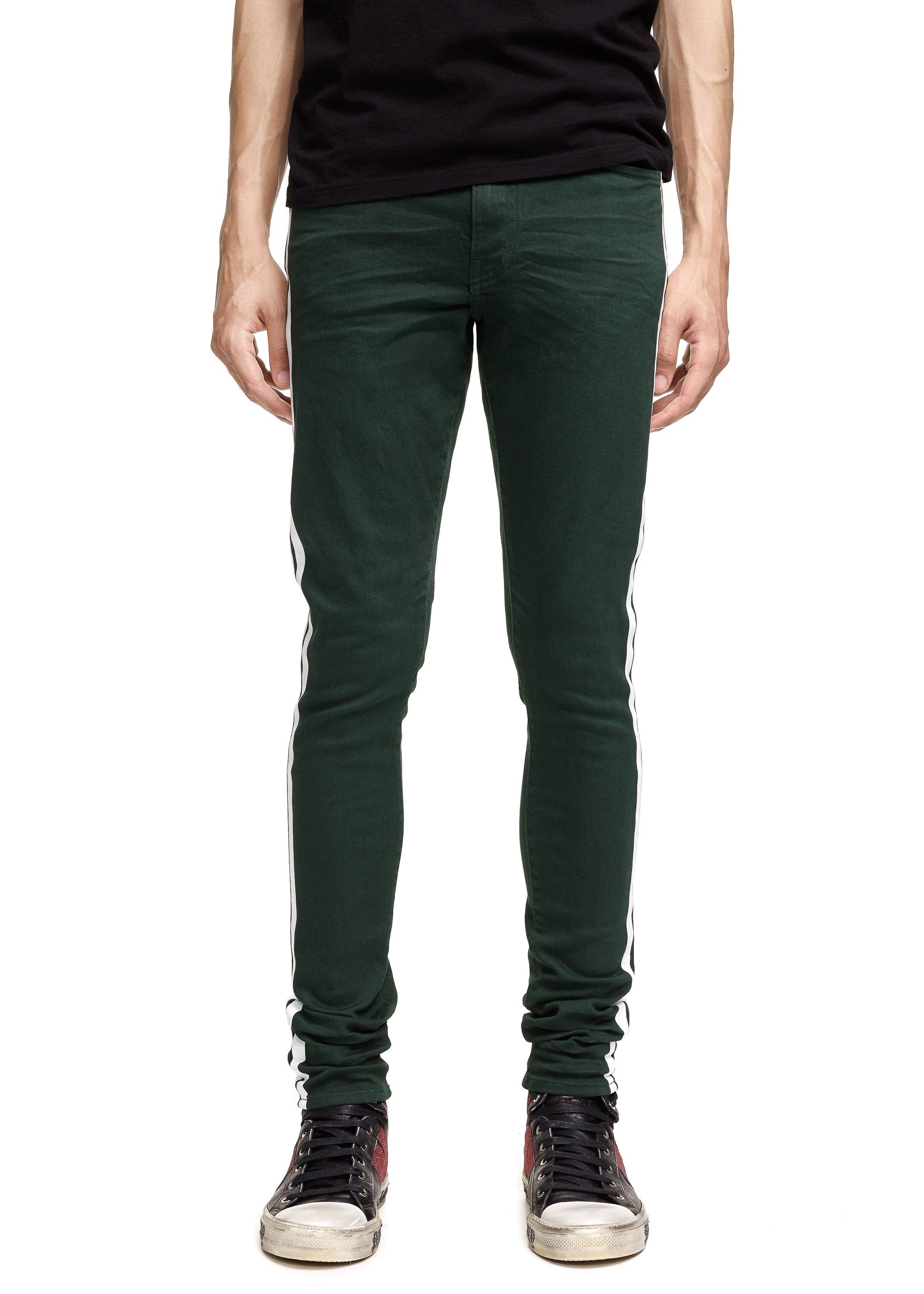 Stack Track Jean Green/White sold by AMIRI product image thumbnail 2
