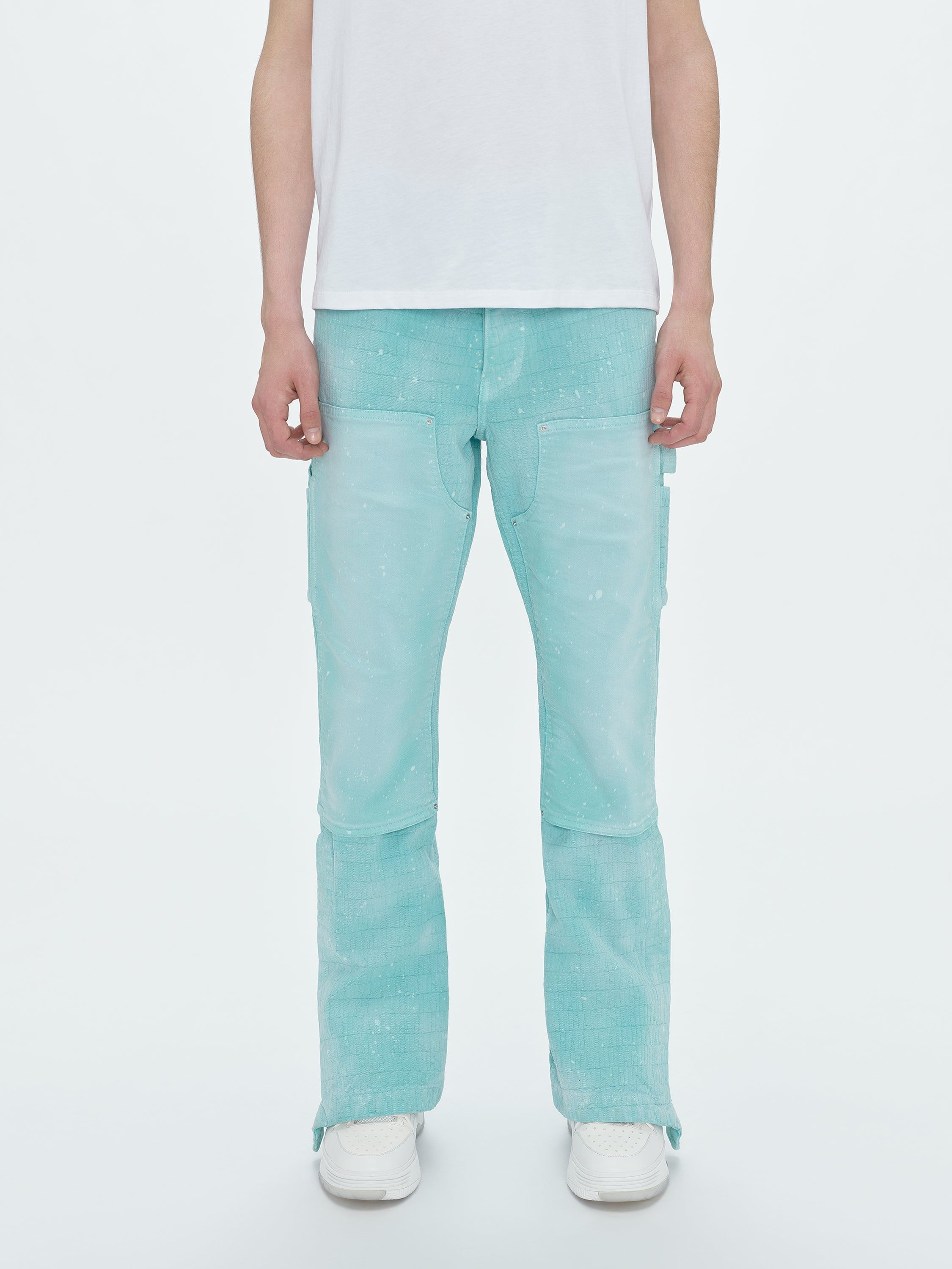 AMIRI JACQUARD CARPENTER - AQUA sold by AMIRI product image thumbnail 3