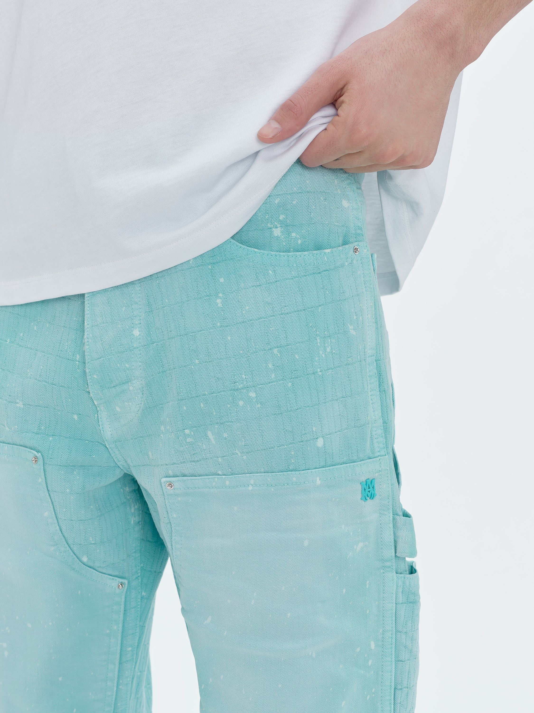 AMIRI JACQUARD CARPENTER - AQUA sold by AMIRI product image thumbnail 7