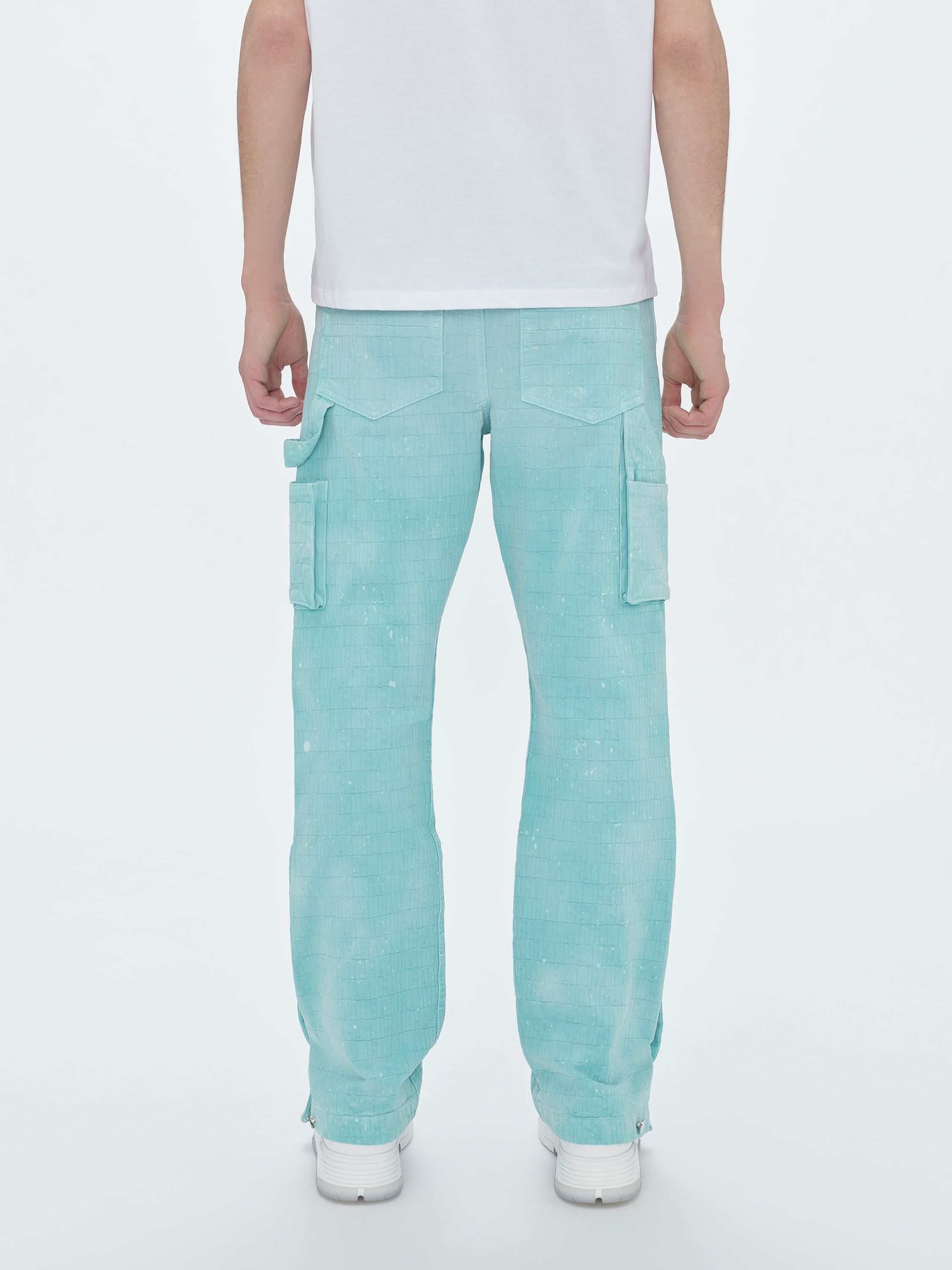 AMIRI JACQUARD CARPENTER - AQUA sold by AMIRI product image thumbnail 5