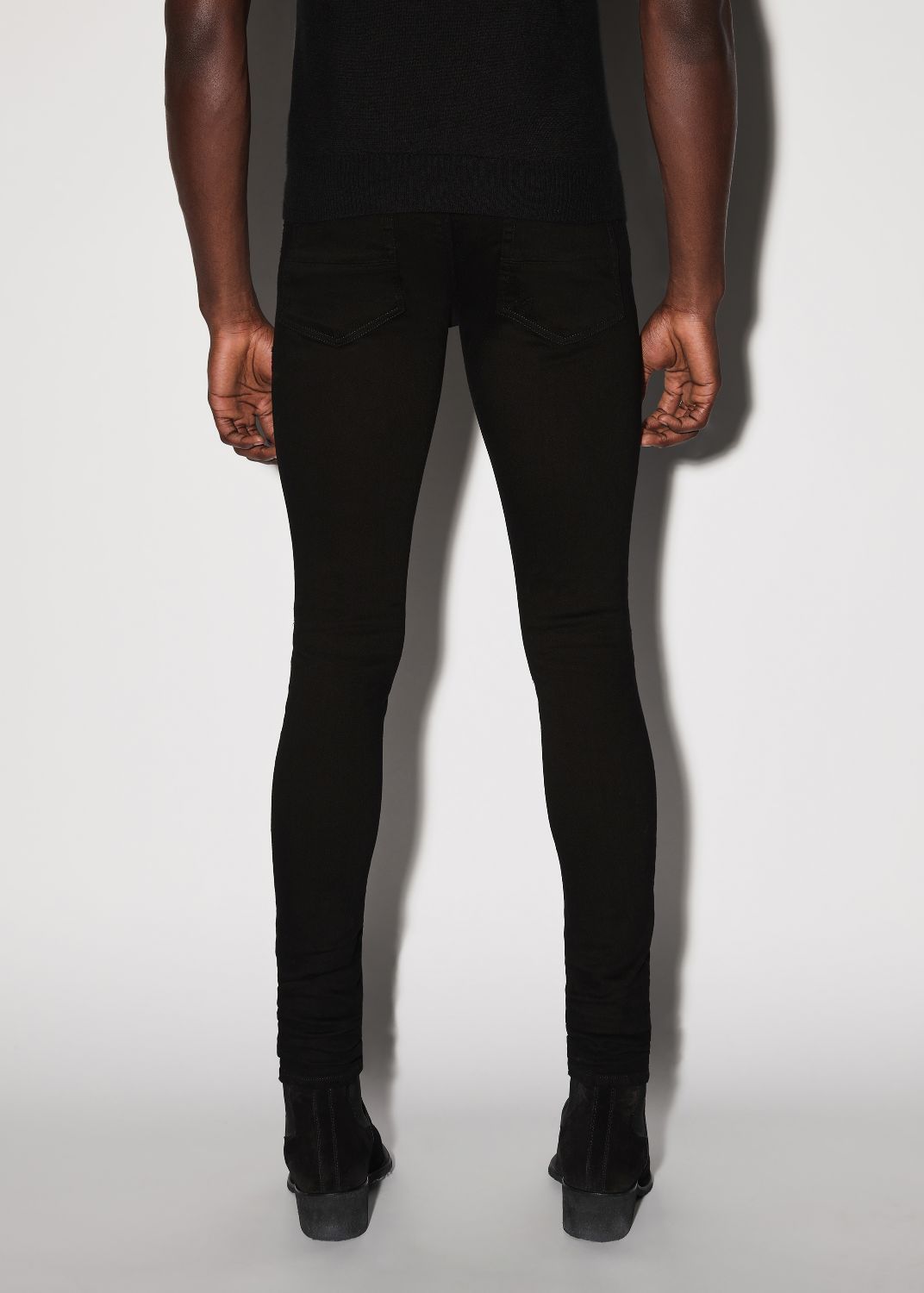 LEATHER CAMO MX1 - AGED BLACK sold by AMIRI product image thumbnail 4