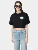 WOMEN - WOMEN'S AMIRI PARADISE AIRBRUSH TEE - Black sold by AMIRI