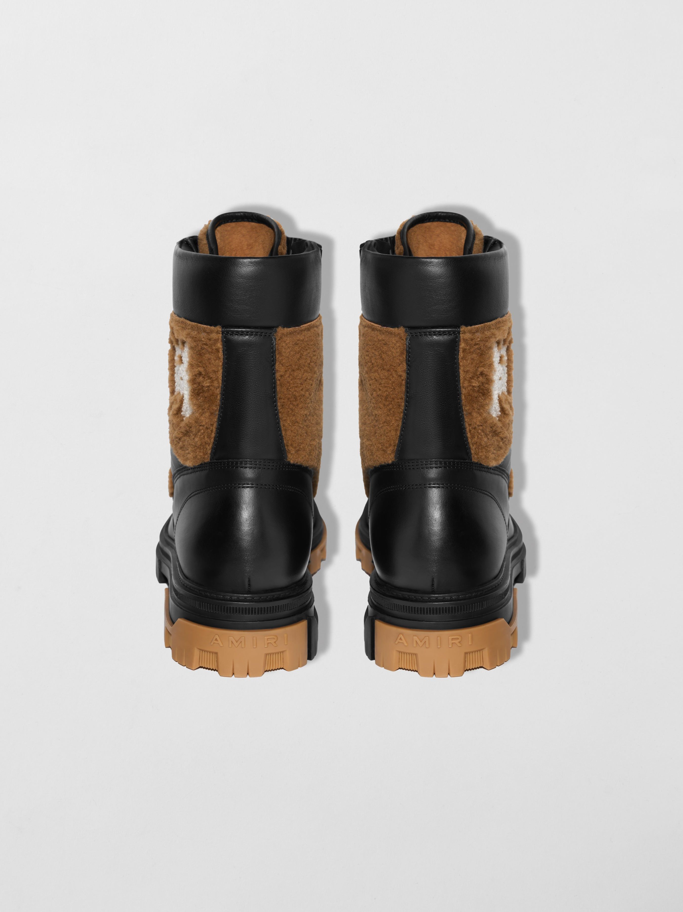 "MA" SHEARLING COMBAT BOOT - BLACK sold by AMIRI product image thumbnail 4