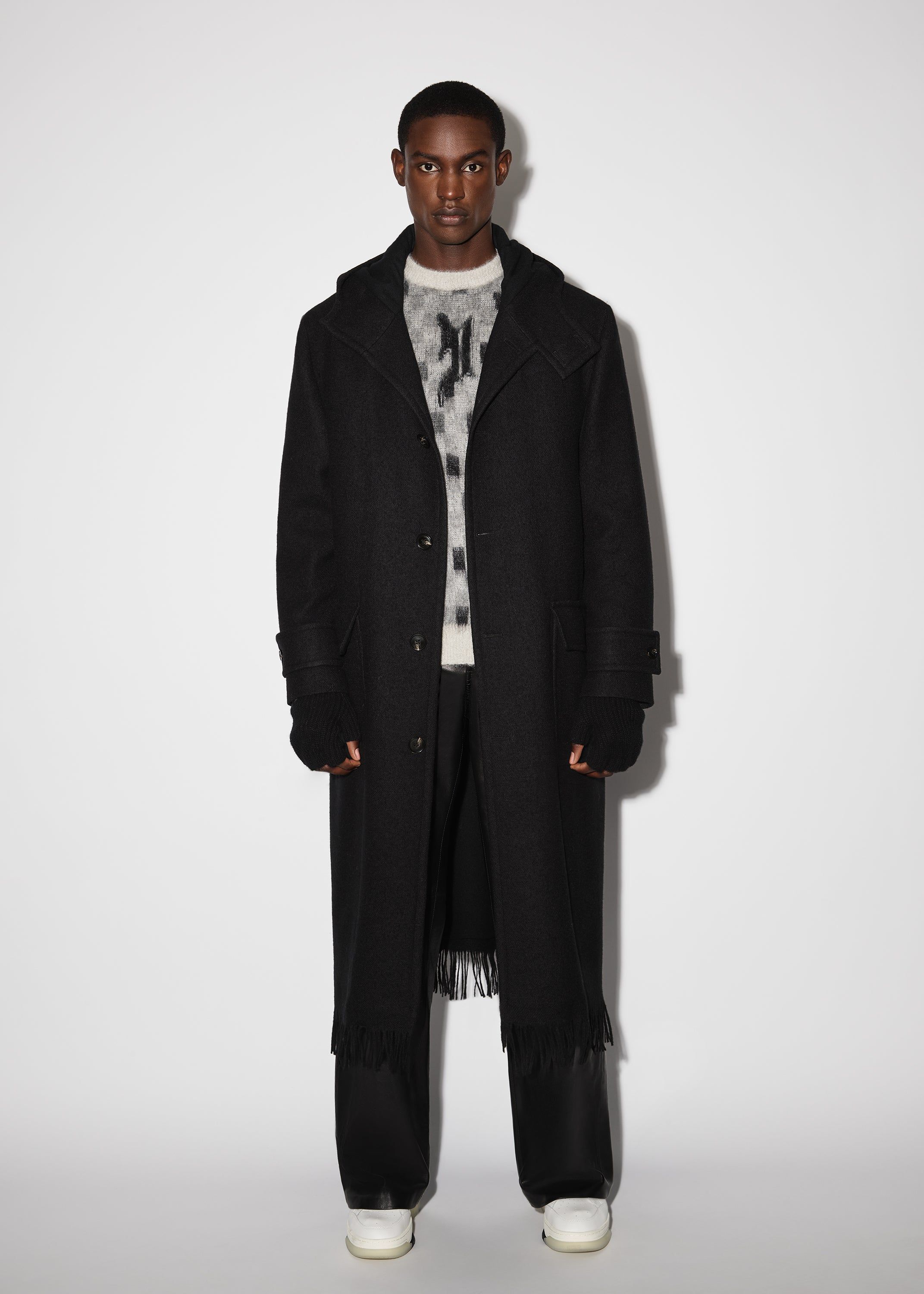 LONG DUFFLE OUTERWEAR - BLACK sold by AMIRI product image thumbnail 3