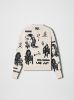 WOMEN - WES LANG EMBROIDERED CREW sold by AMIRI