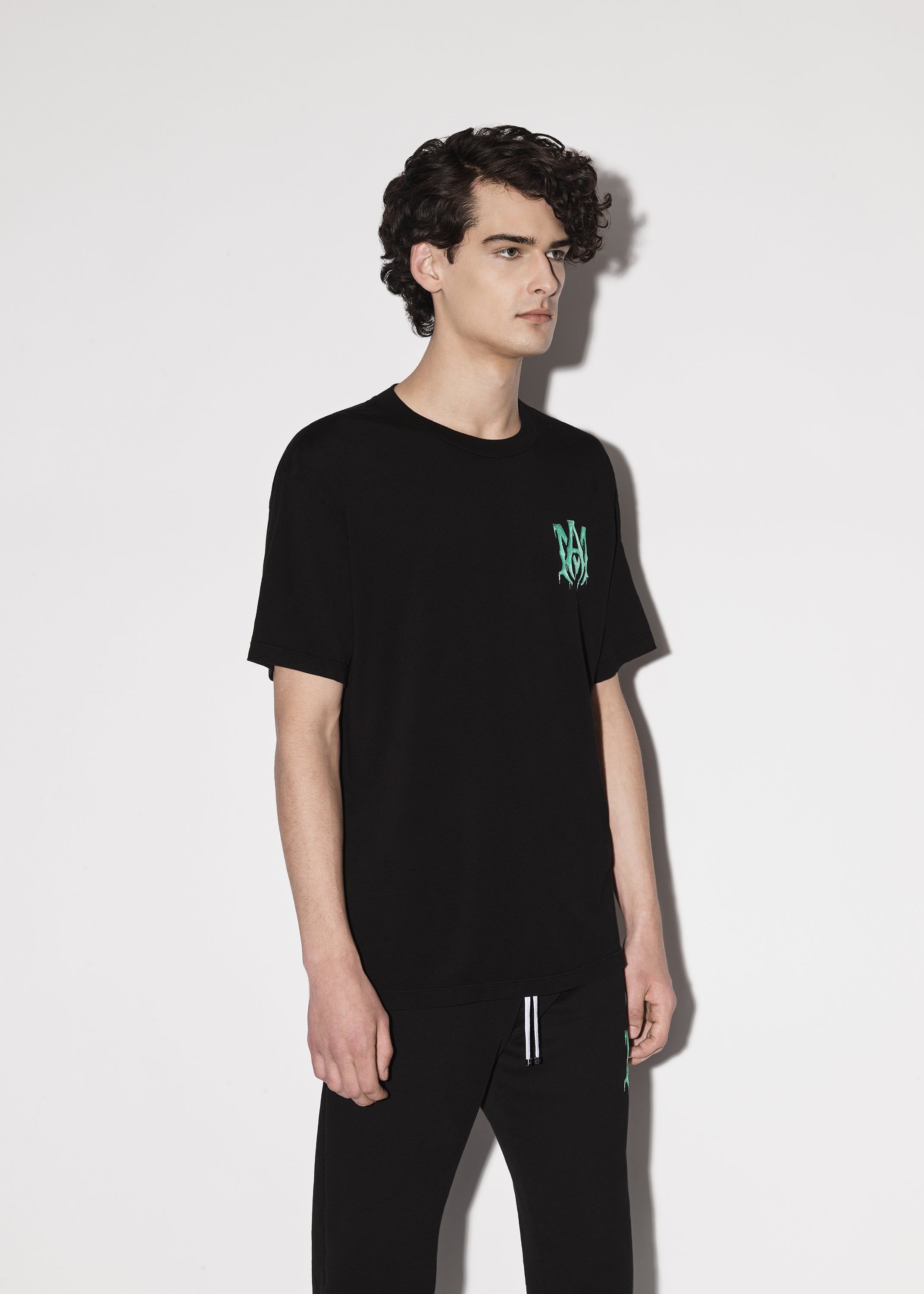 M.A. WATERCOLOR TEE - BLACK sold by AMIRI product image thumbnail 3