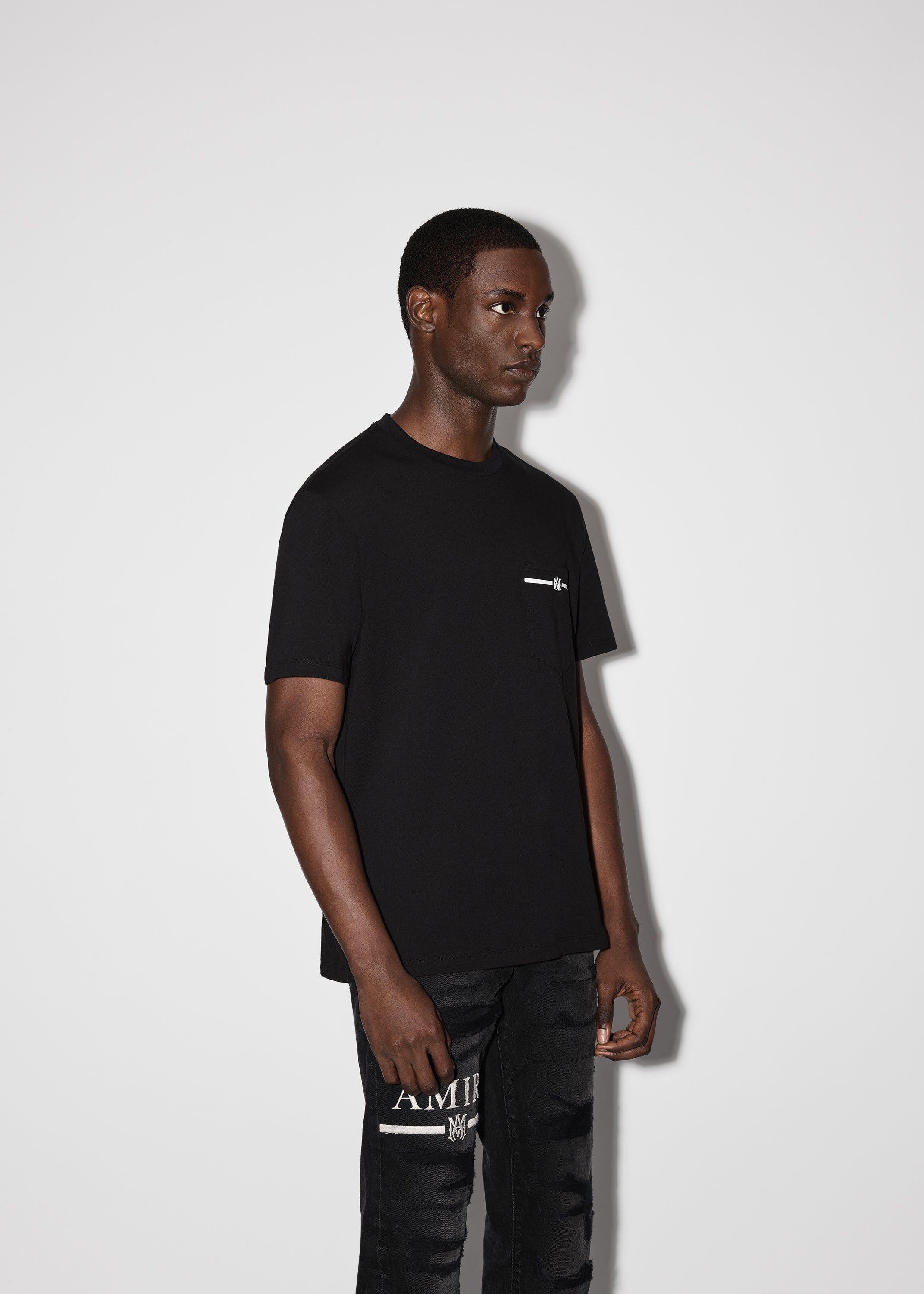 AMIRI M.A. POCKET TEE - BLACK sold by AMIRI product image thumbnail 3