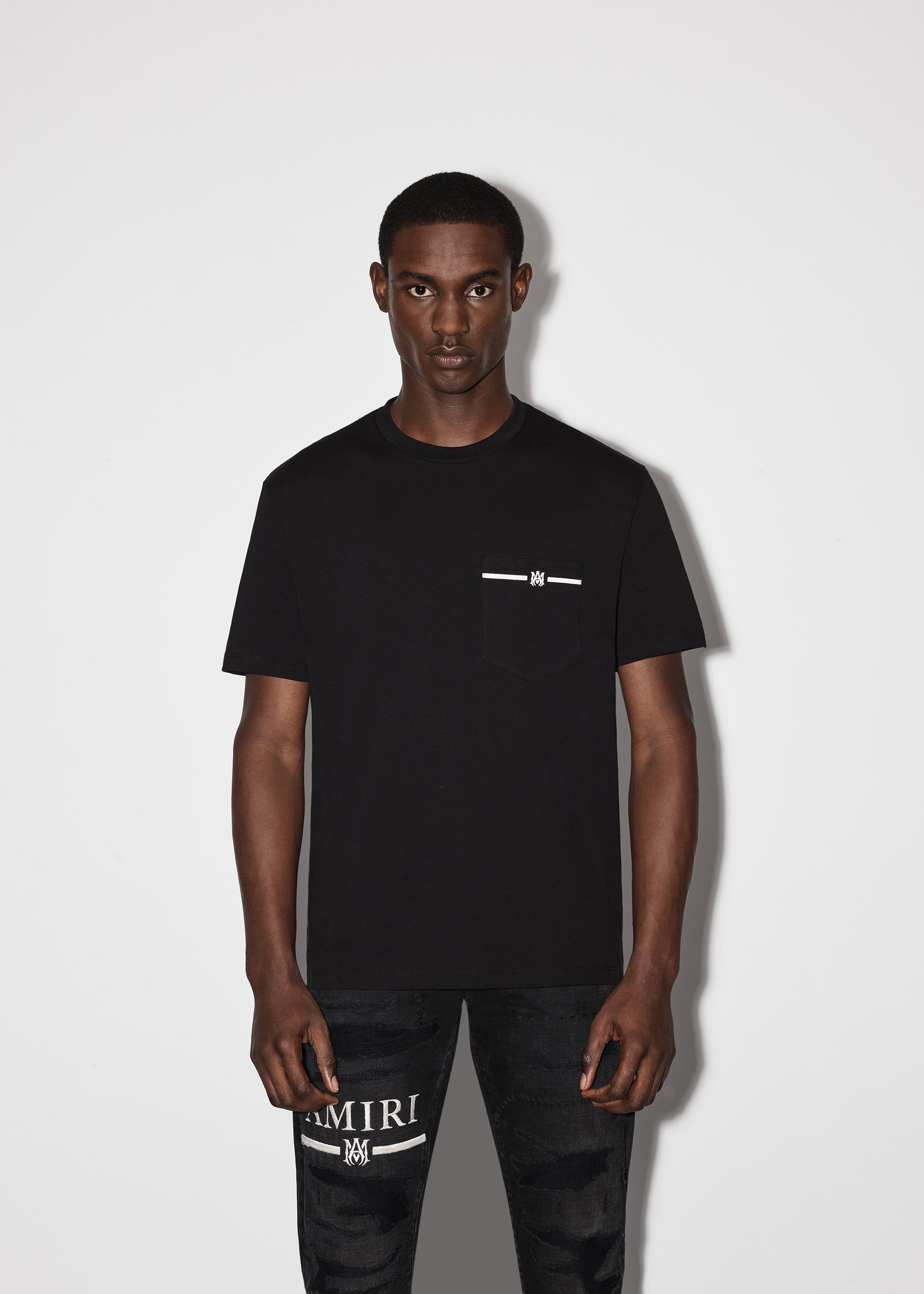AMIRI M.A. POCKET TEE - BLACK sold by AMIRI product image thumbnail 2