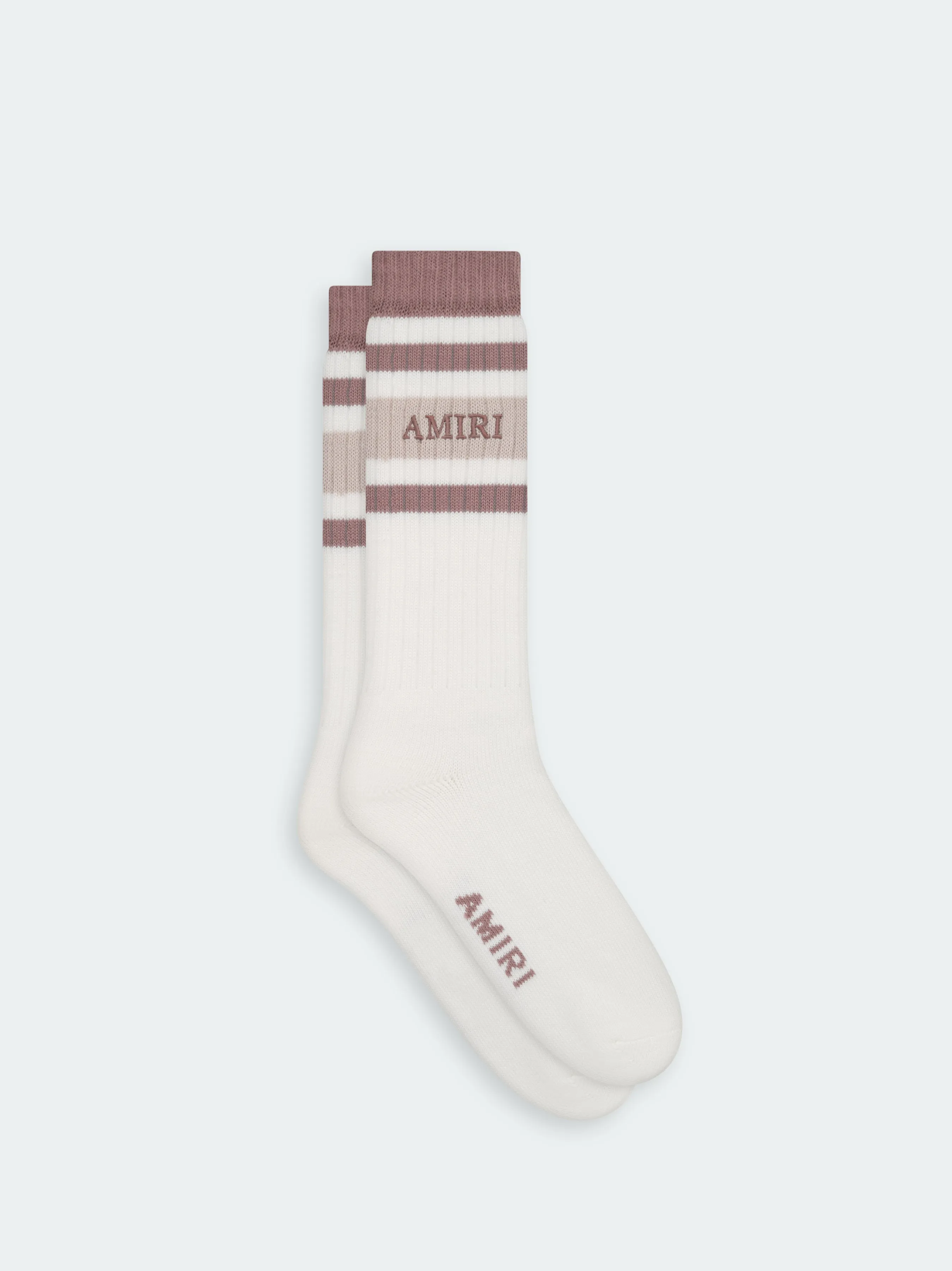 AMIRI STACK STRIPE CHUNKY SOCK - Brown sold by AMIRI product image thumbnail 2