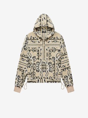 BANDANA PRINT HOODIE - Natural made by AMIRI