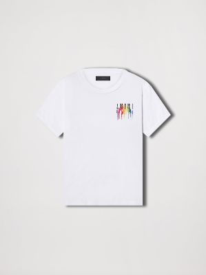 M.A. DRIP COLLAGE TEE - WHITE made by AMIRI