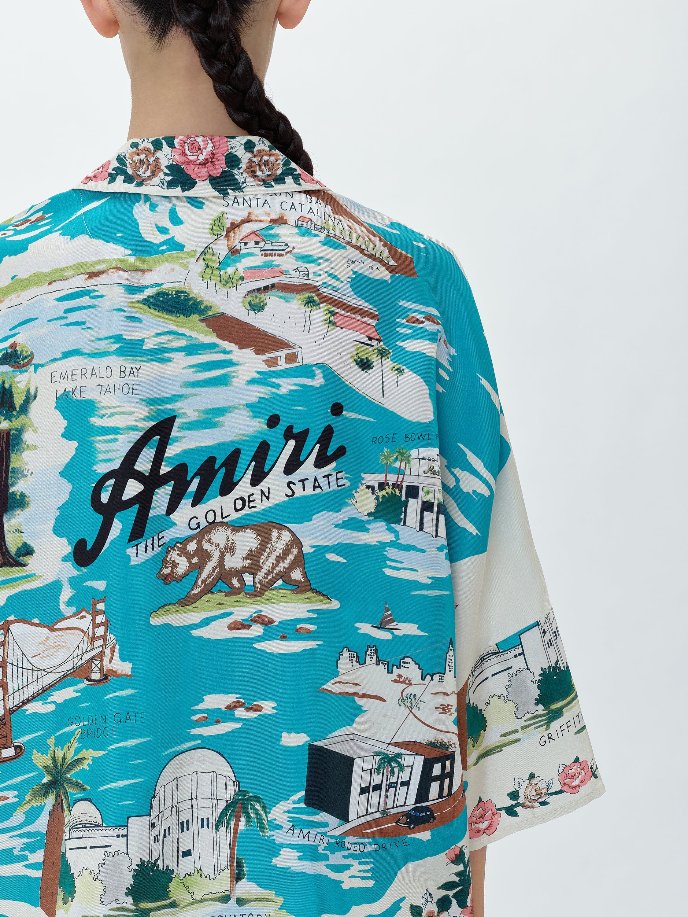 WOMEN - CALIFORNIA BOWLING SHIRT - MULTI sold by AMIRI product image thumbnail 5