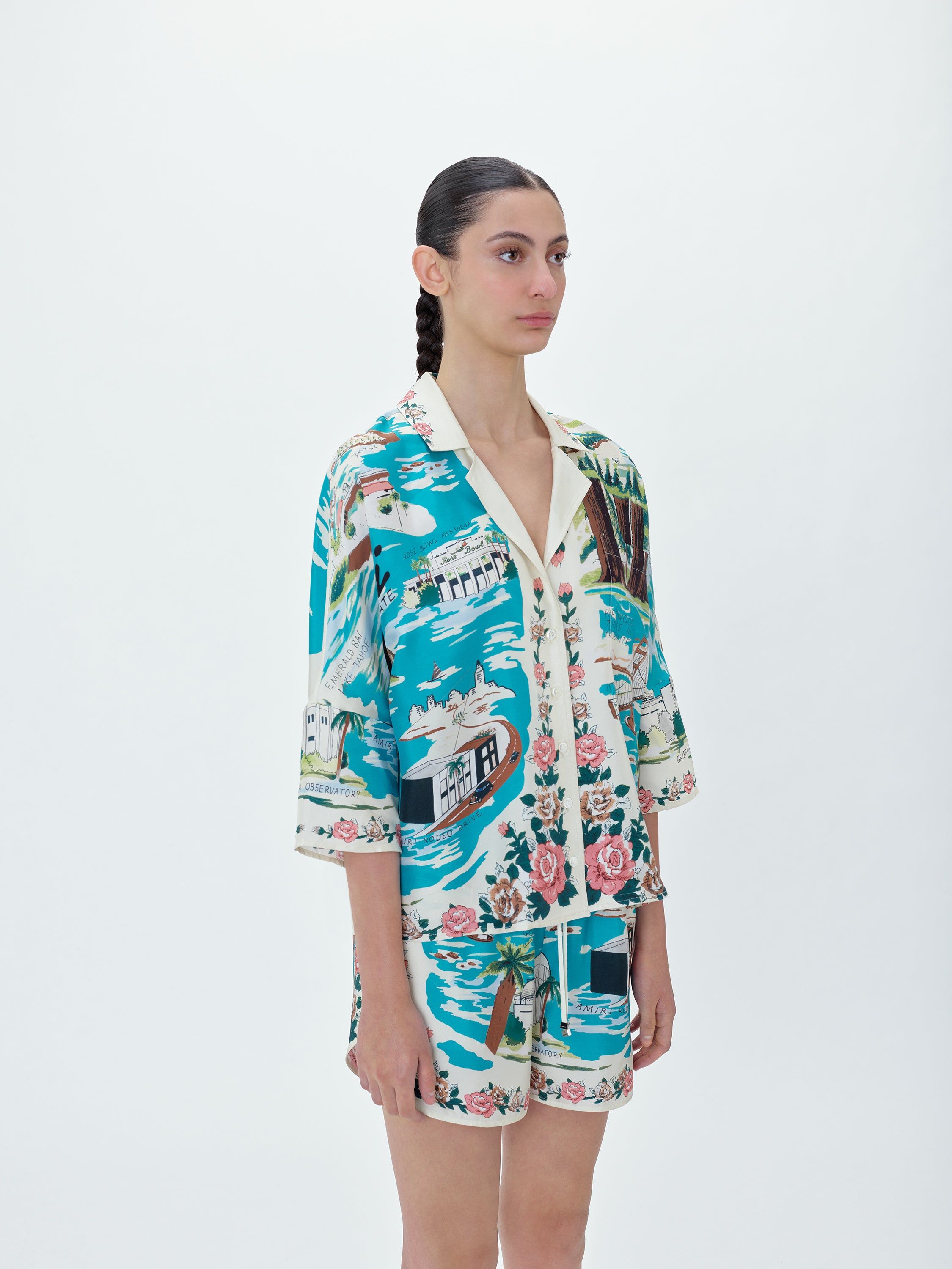 WOMEN - CALIFORNIA BOWLING SHIRT - MULTI sold by AMIRI product image thumbnail 3