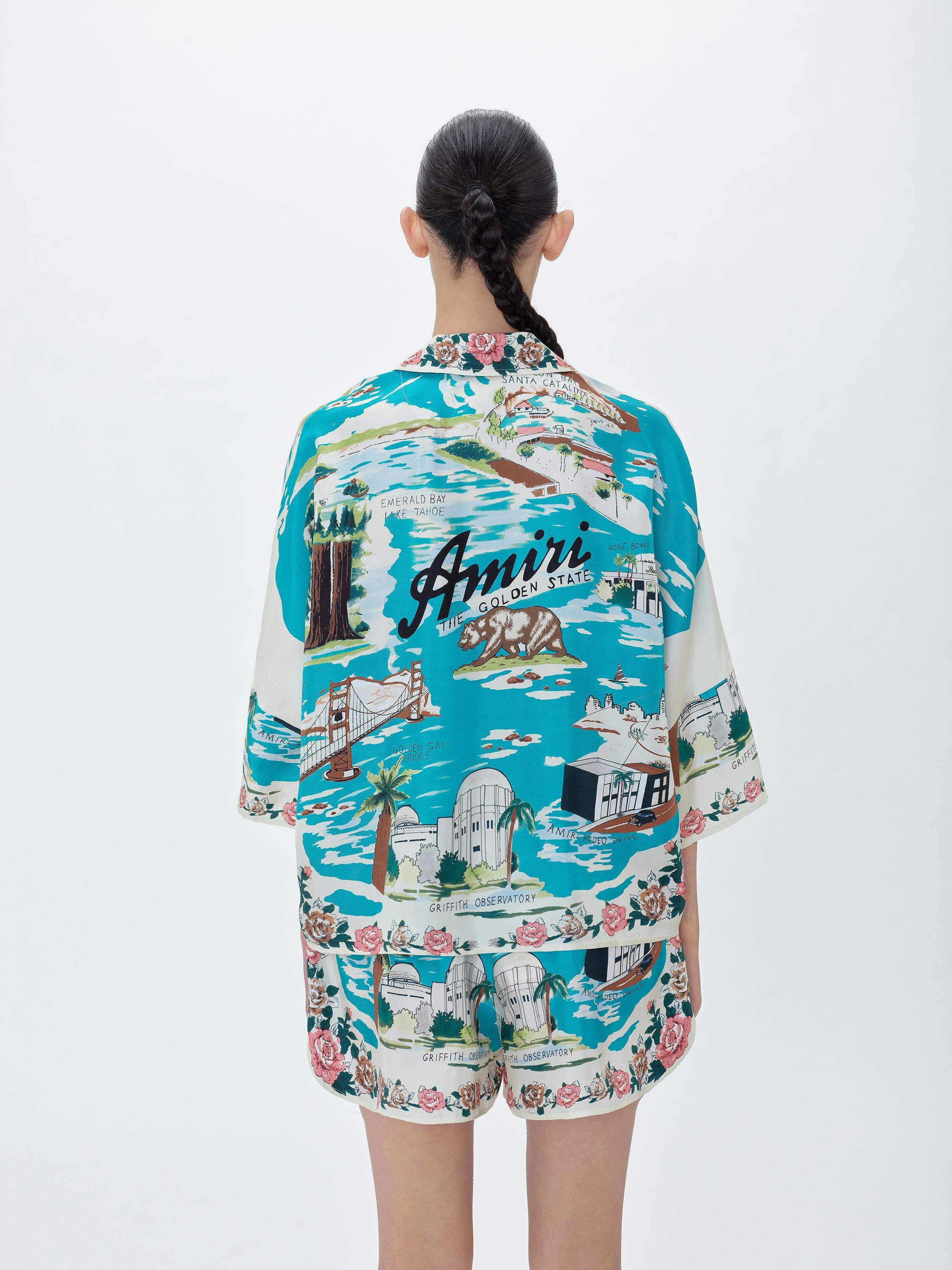 WOMEN - CALIFORNIA BOWLING SHIRT - MULTI sold by AMIRI product image thumbnail 4