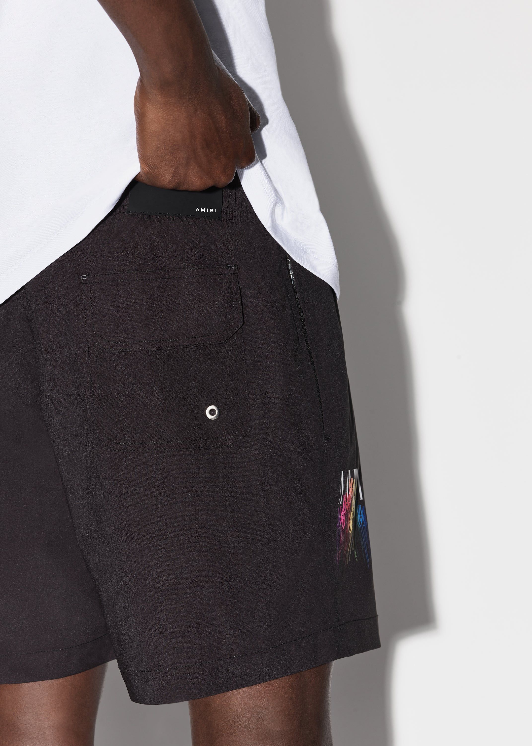 M.A. DRIP SWIM TRUNKS - BLACK sold by AMIRI product image thumbnail 6
