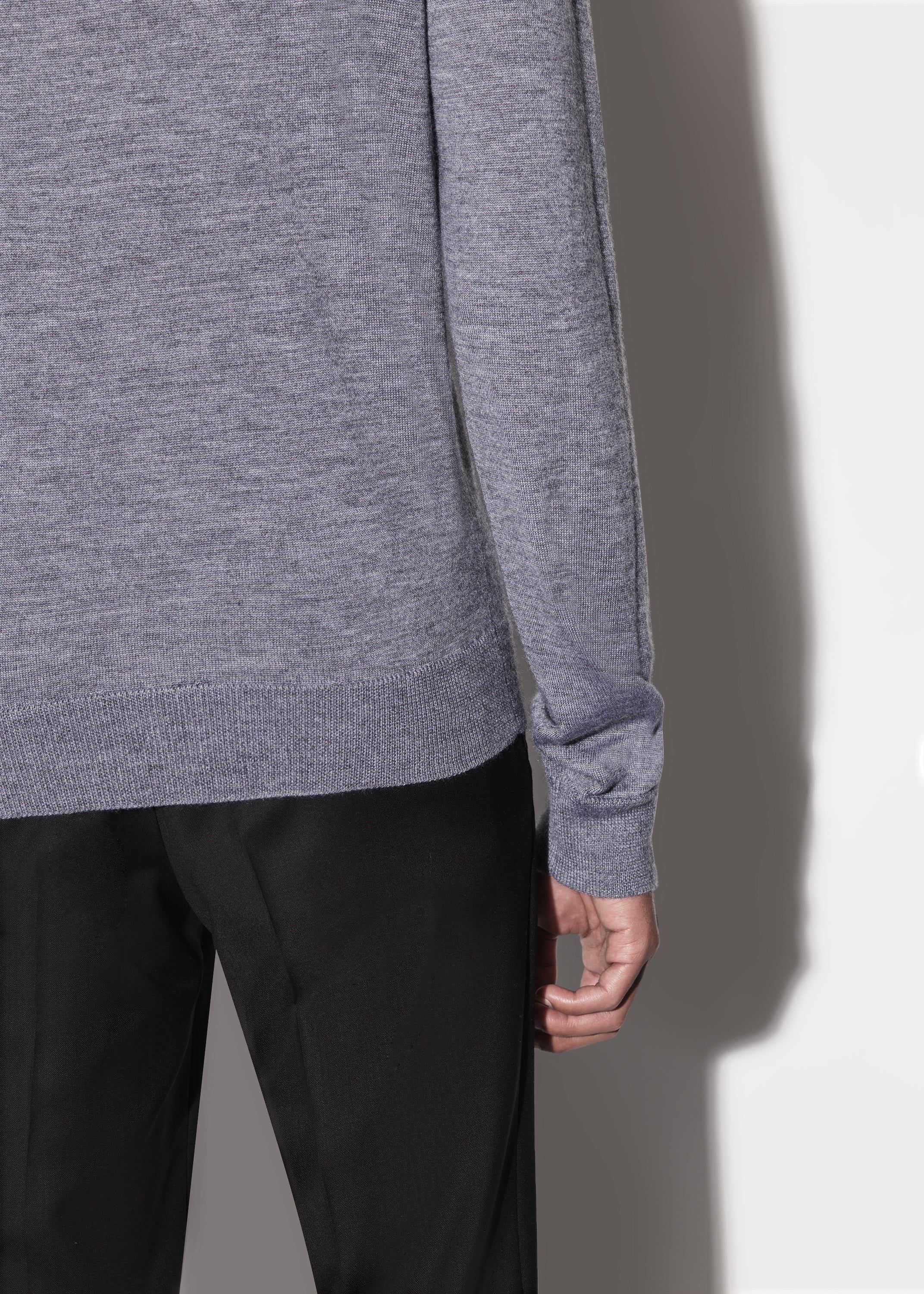 M.A. EMBROIDERED CREW - GREY sold by AMIRI product image thumbnail 8
