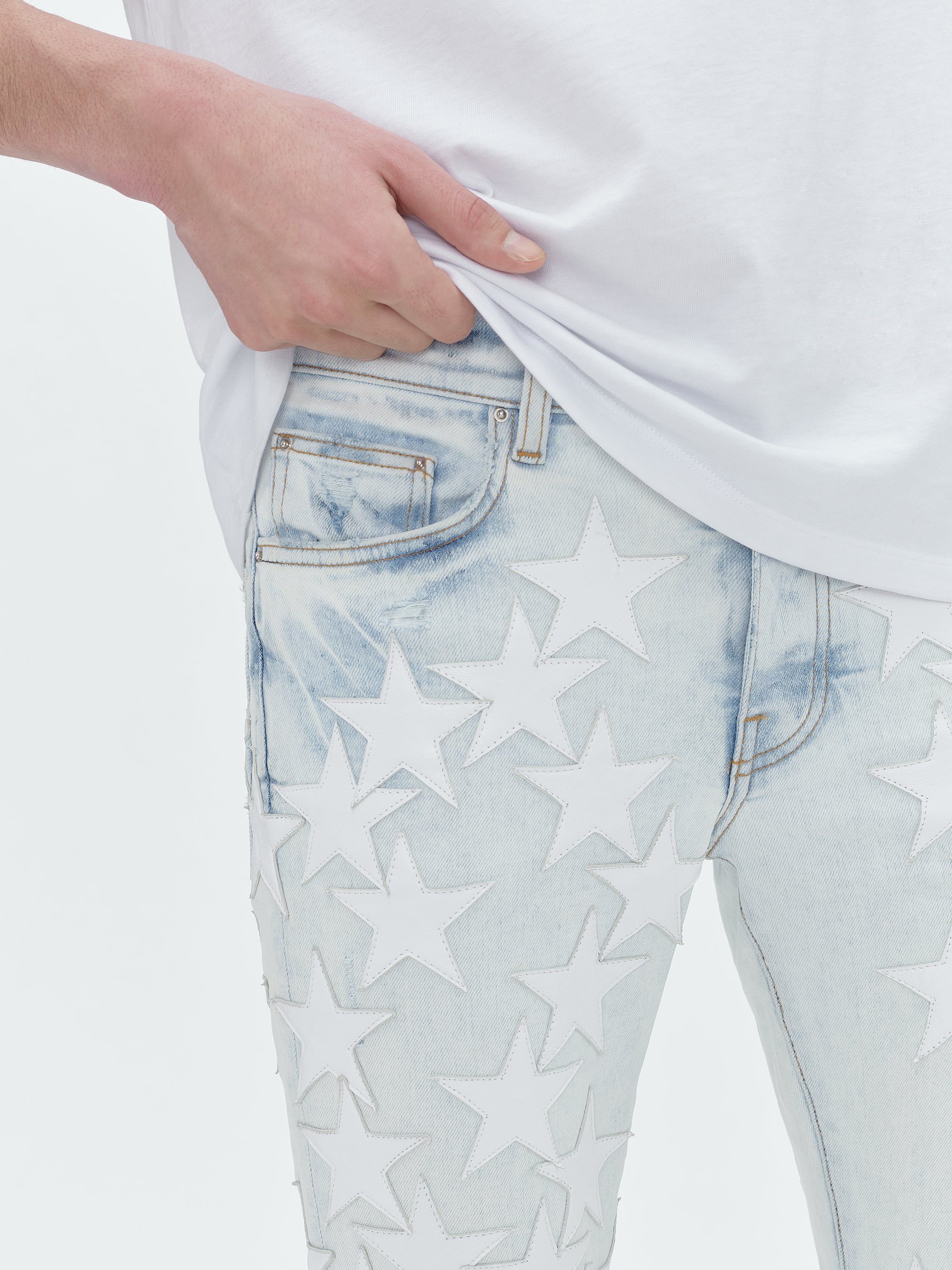 CHEMIST JEAN - BLEACHED INDIGO sold by AMIRI product image thumbnail 6