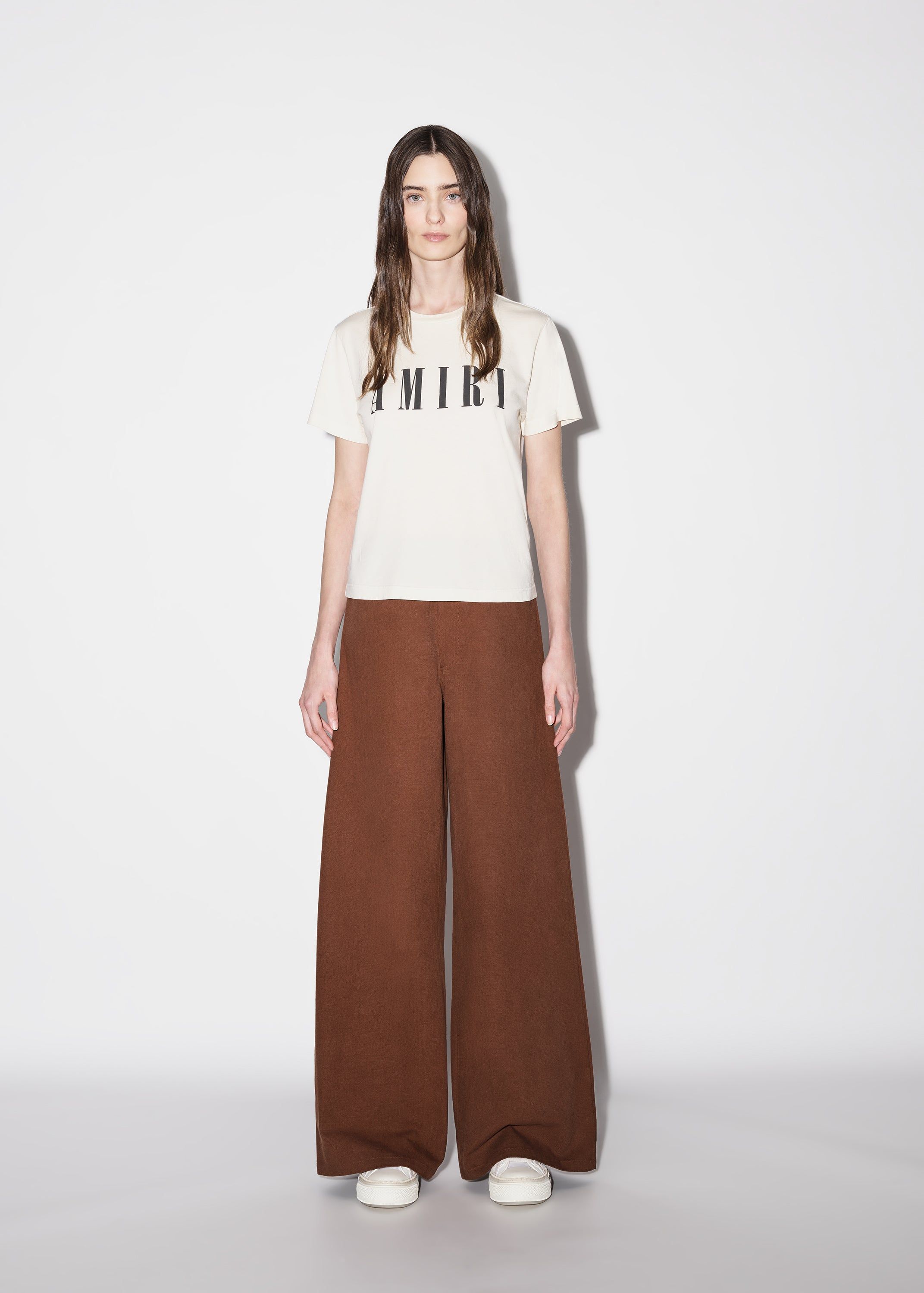 WOMEN - BAGGY CHINO - BROWN sold by AMIRI product image thumbnail 7