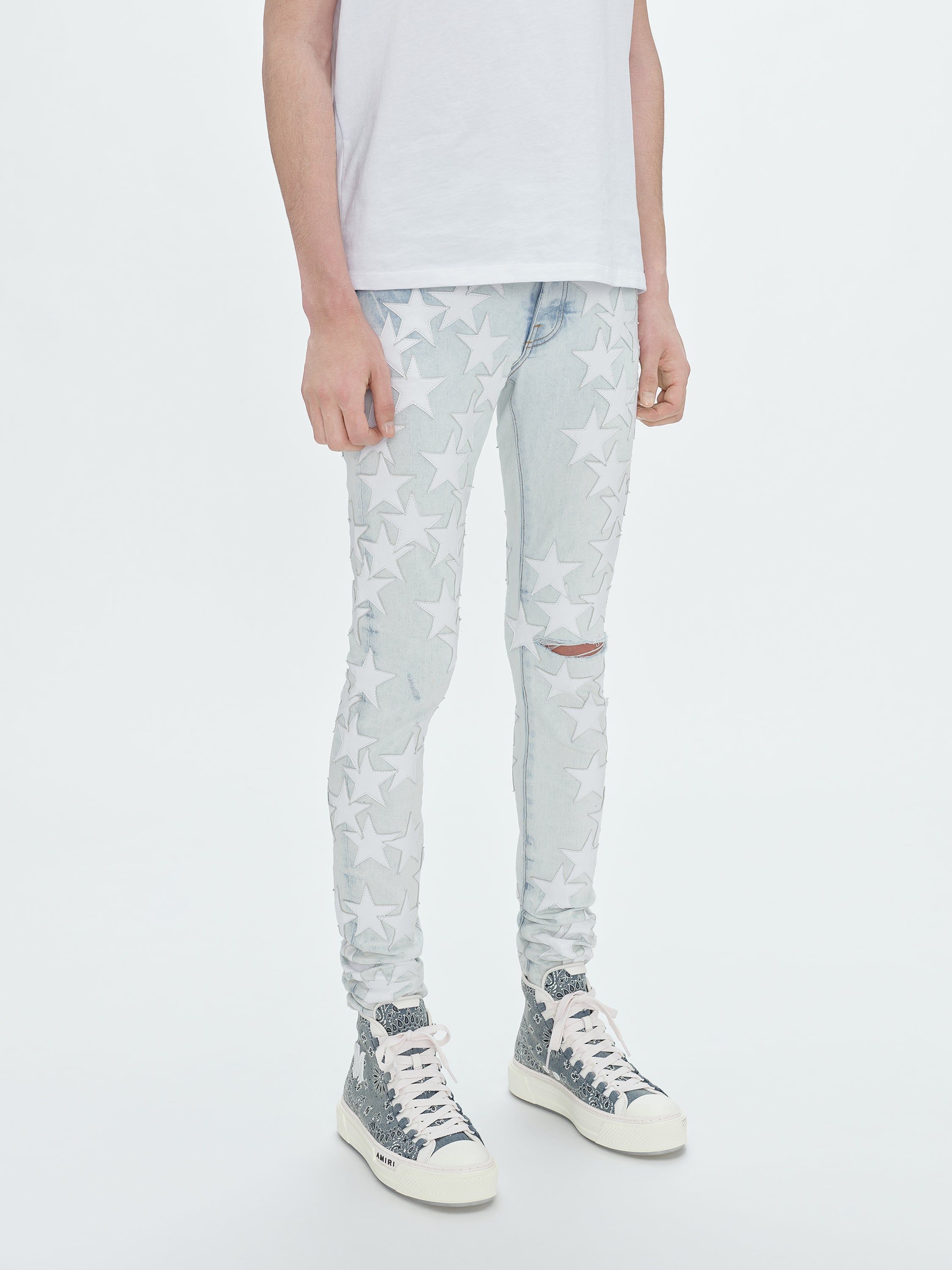 CHEMIST JEAN - BLEACHED INDIGO sold by AMIRI product image thumbnail 4