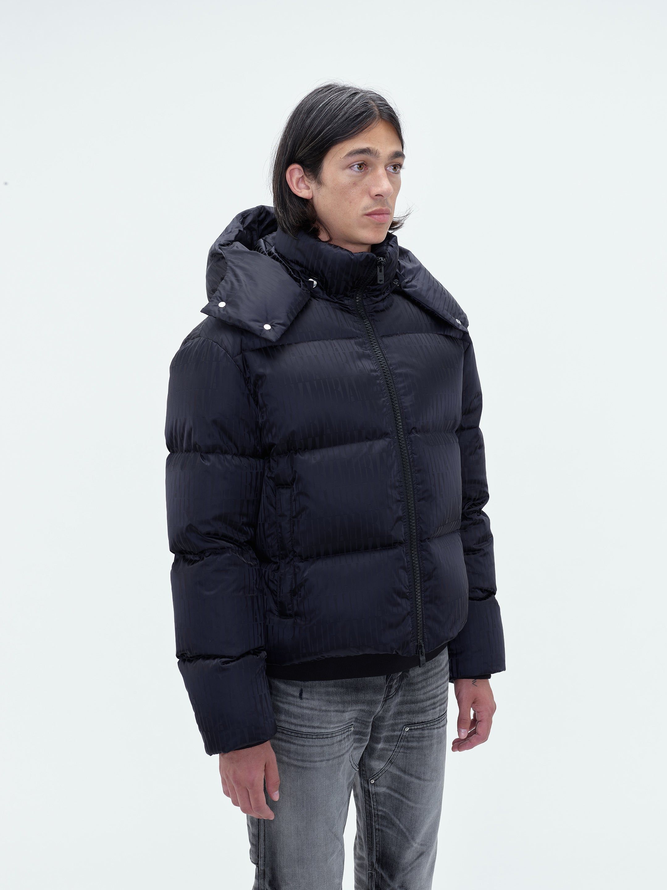 AMIRI JACQUARD PUFFER - BLACK sold by AMIRI product image thumbnail 4
