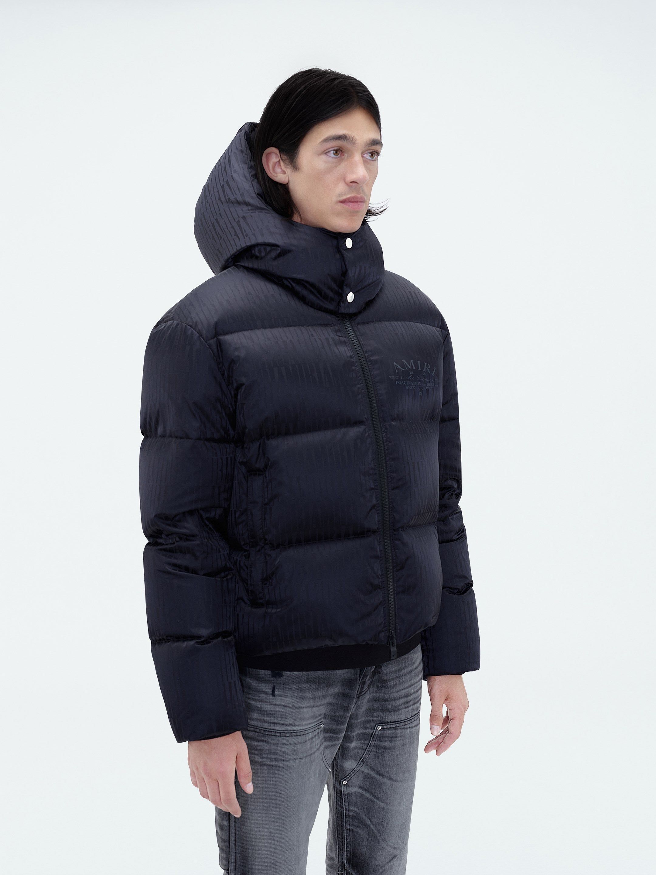 AMIRI JACQUARD PUFFER - BLACK sold by AMIRI product image thumbnail 5