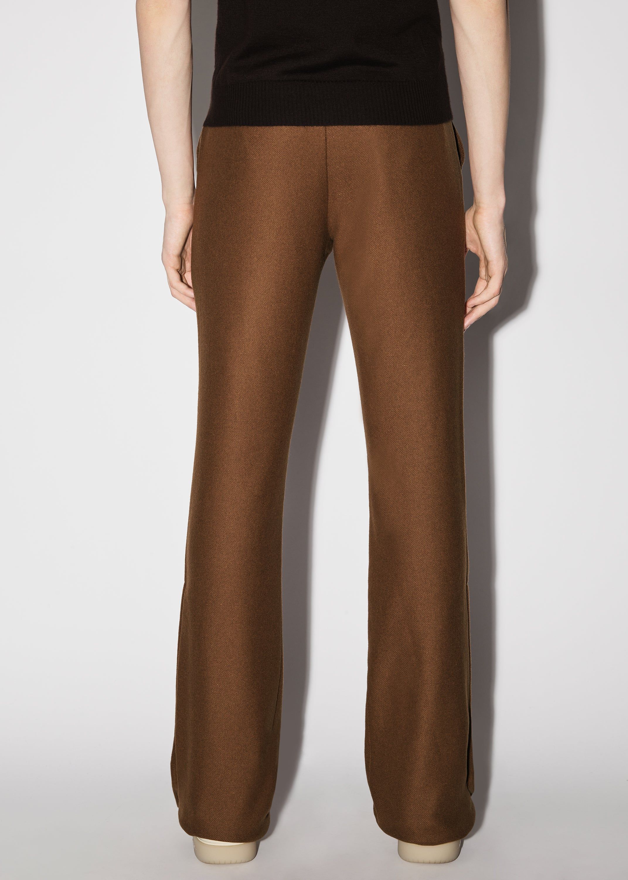 WOOL FLANNEL FLARE PANTS - CAMEL sold by AMIRI product image thumbnail 4
