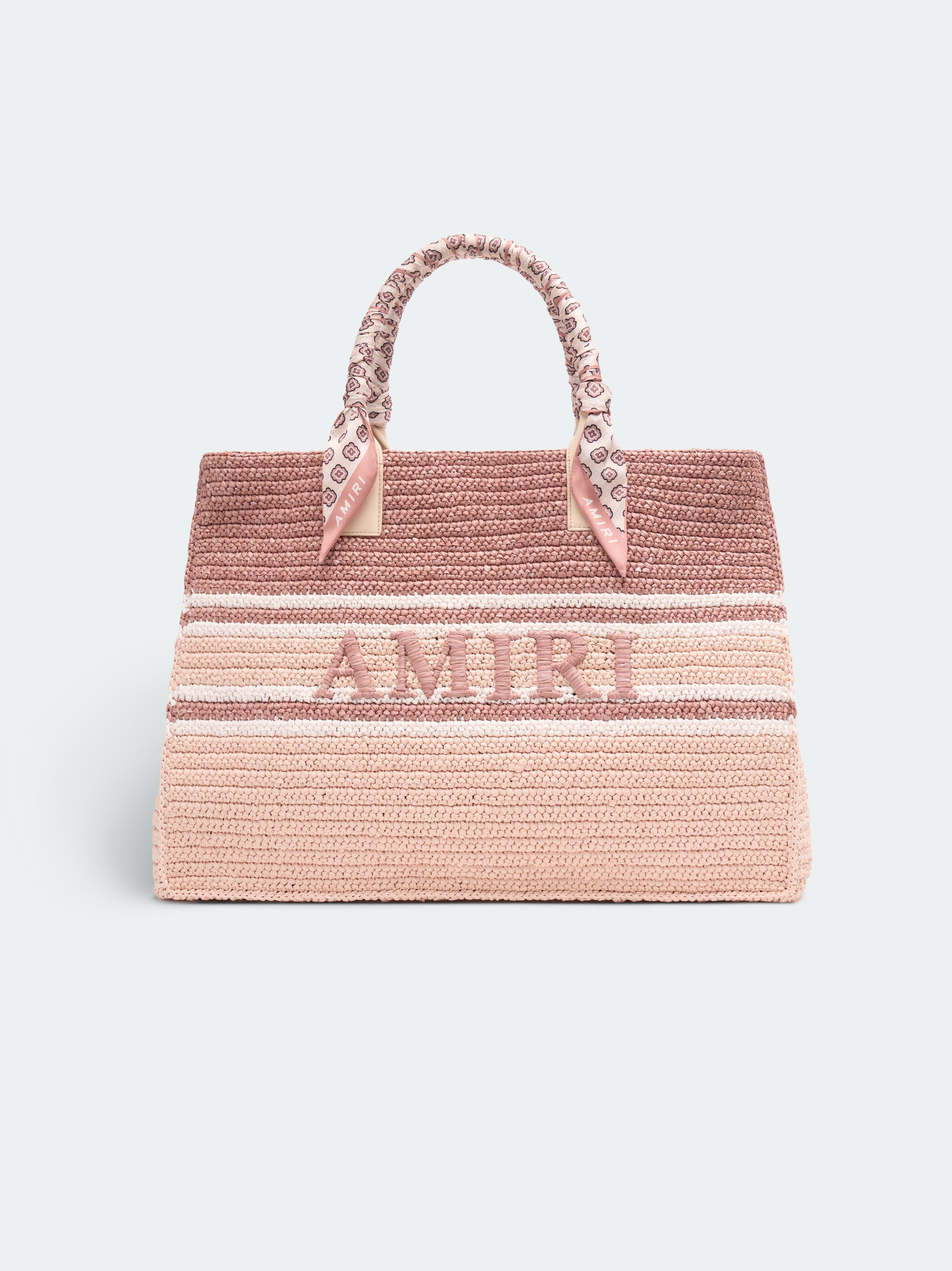 大人のカジュアルスタイル★【AMIRI】MA RAFFIA かご バッグ 大人のカジュアルスタイル☆【AMIRI】MA RAFFIA かご バッグ