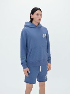 AMIRI 22 HOODIE - BLUEFIN sold by AMIRI