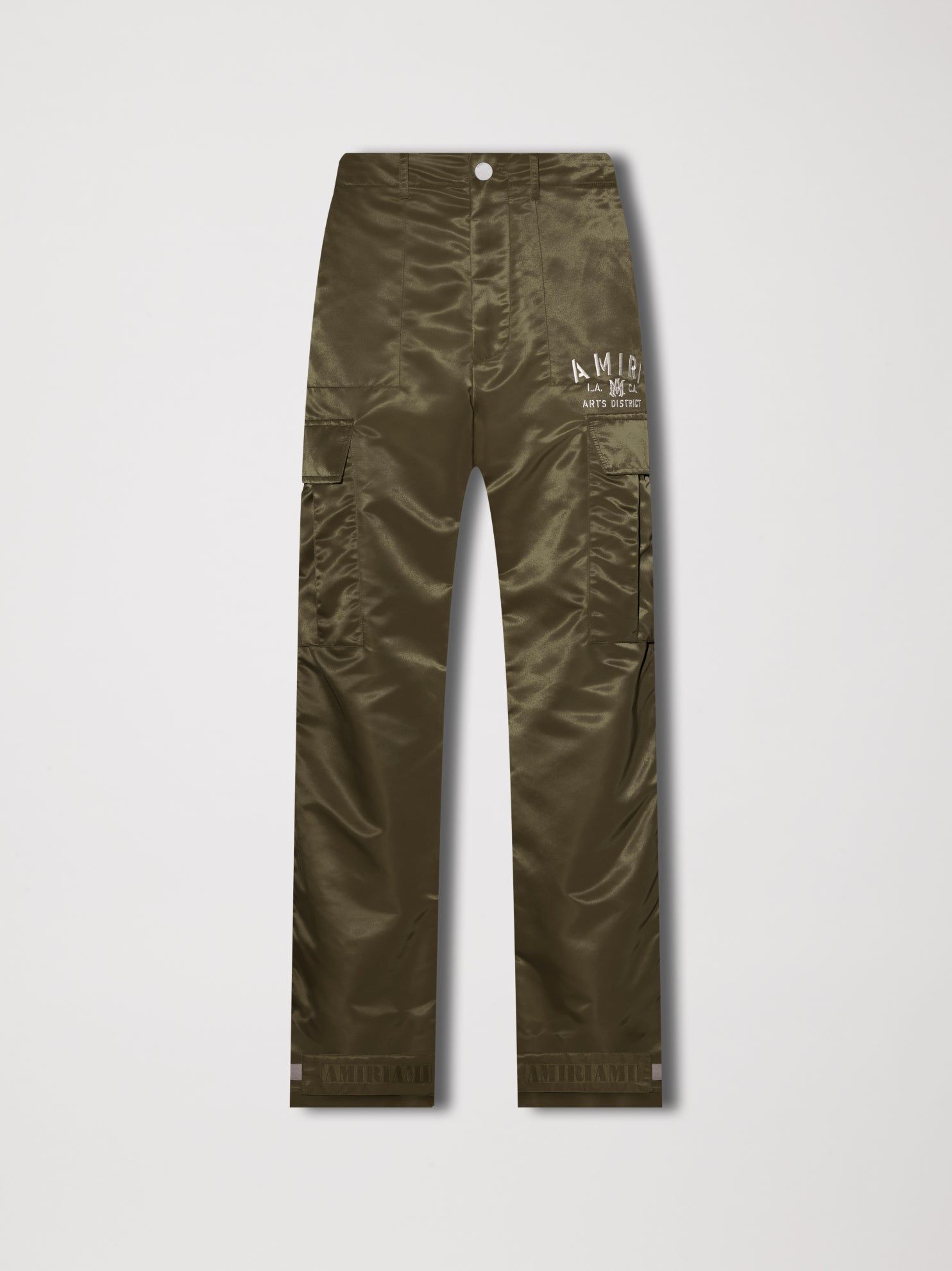 PARACHUTE PANTS - SAGE sold by AMIRI